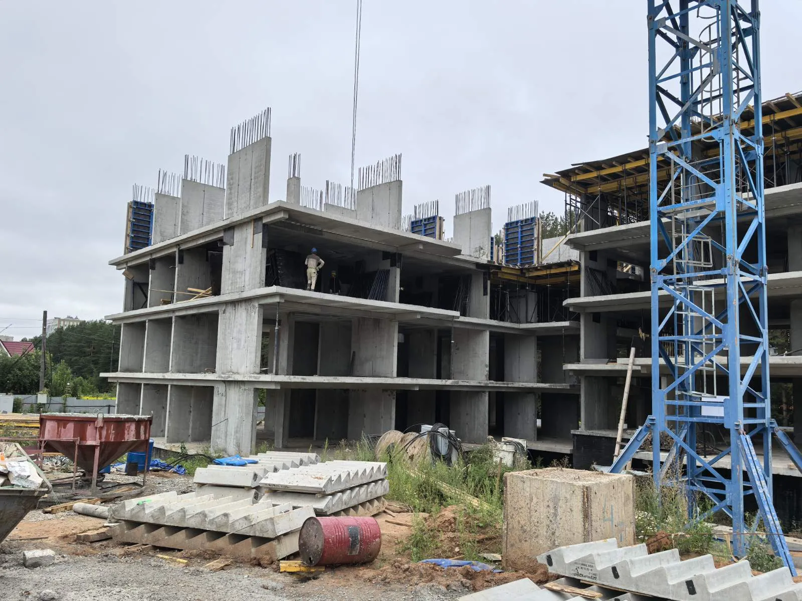 ЖК"Онегин" ход строительства