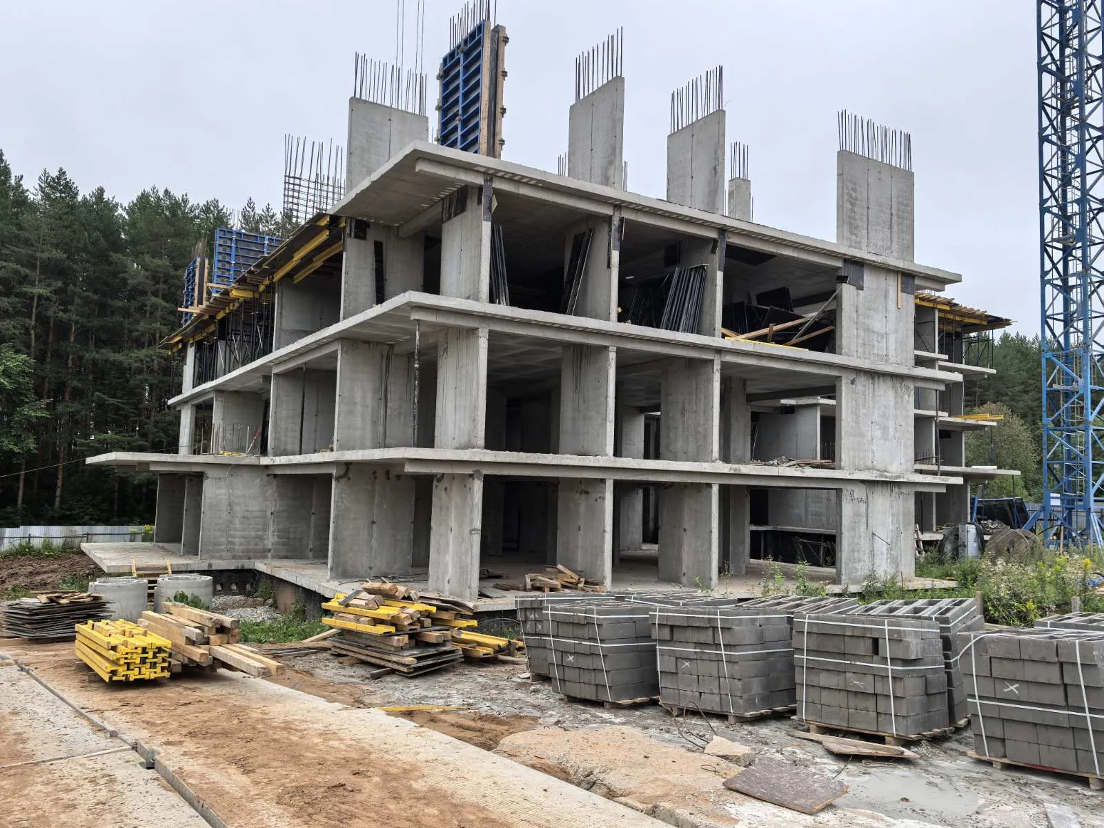 ЖК"Онегин" ход строительства