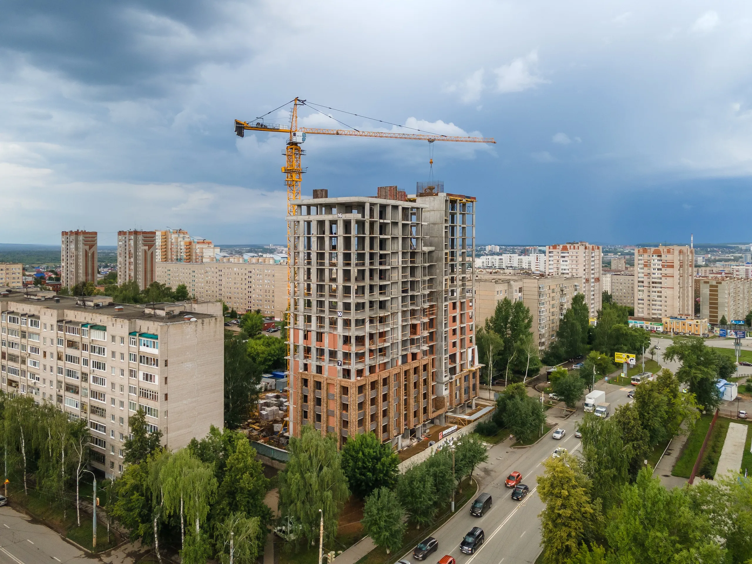 ЖК Дом большого города Монблан ход строительства