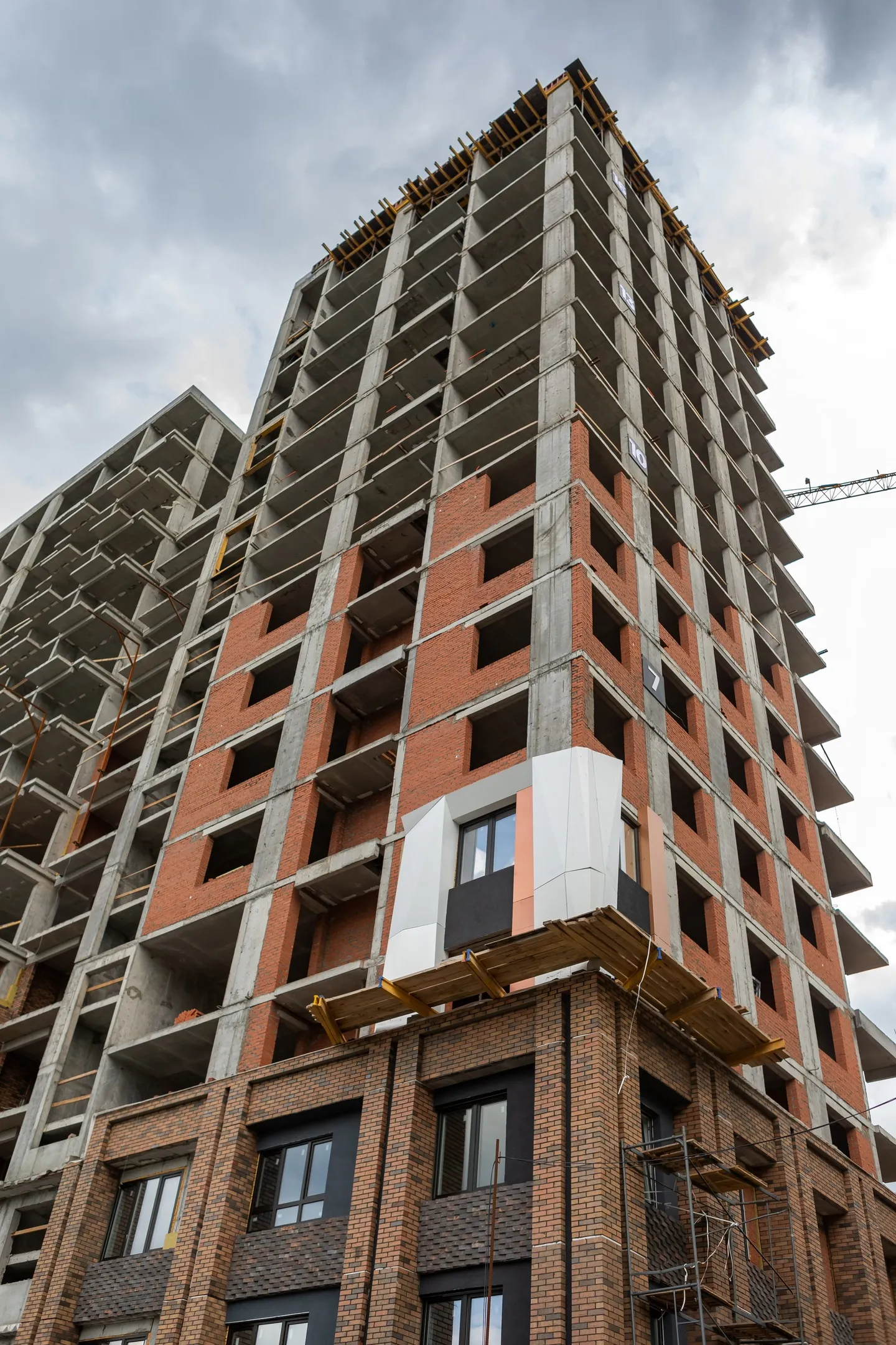 ЖК Дом большого города Монблан ход строительства