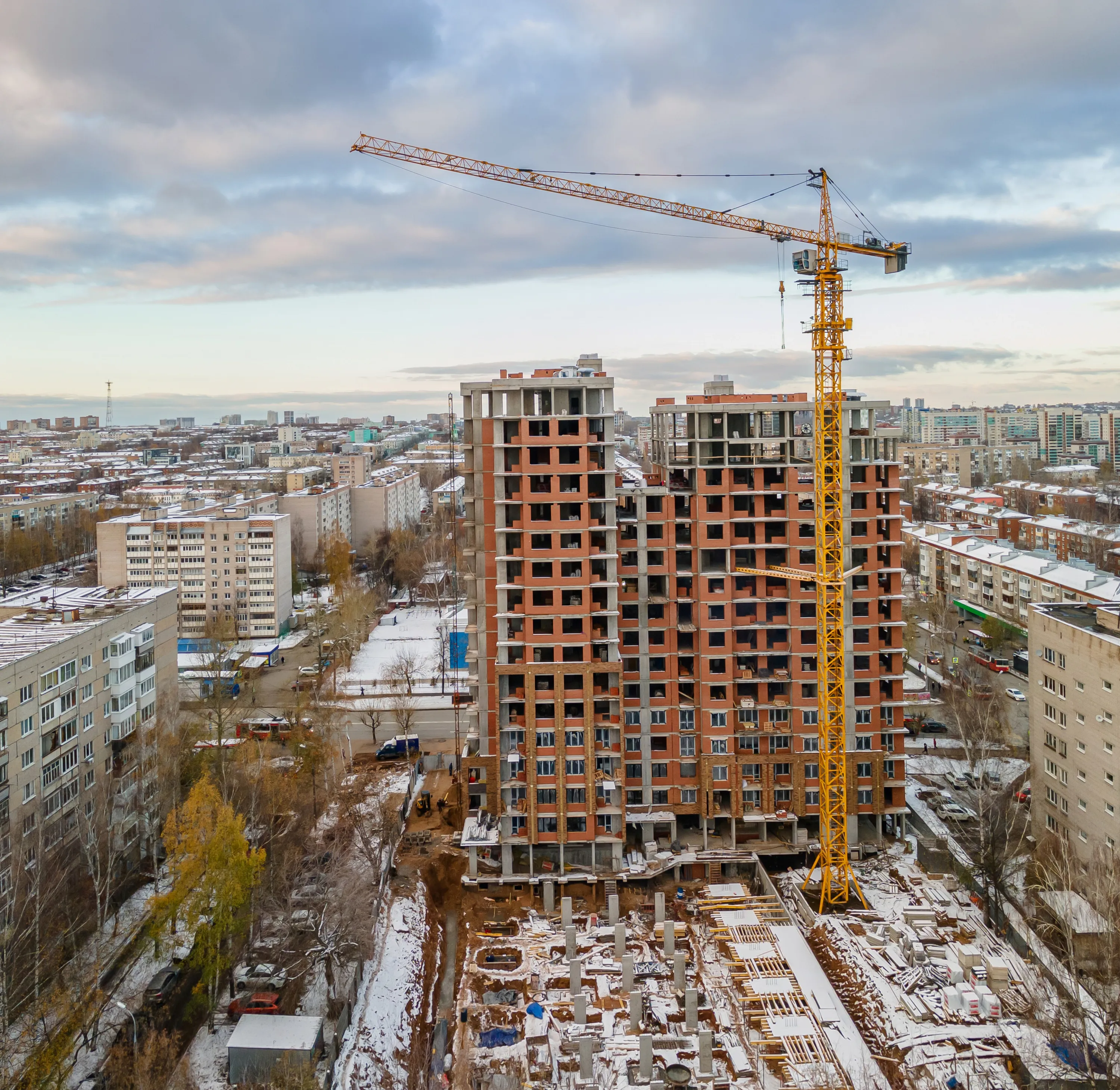 ЖК Дом большого города Монблан ход строительства