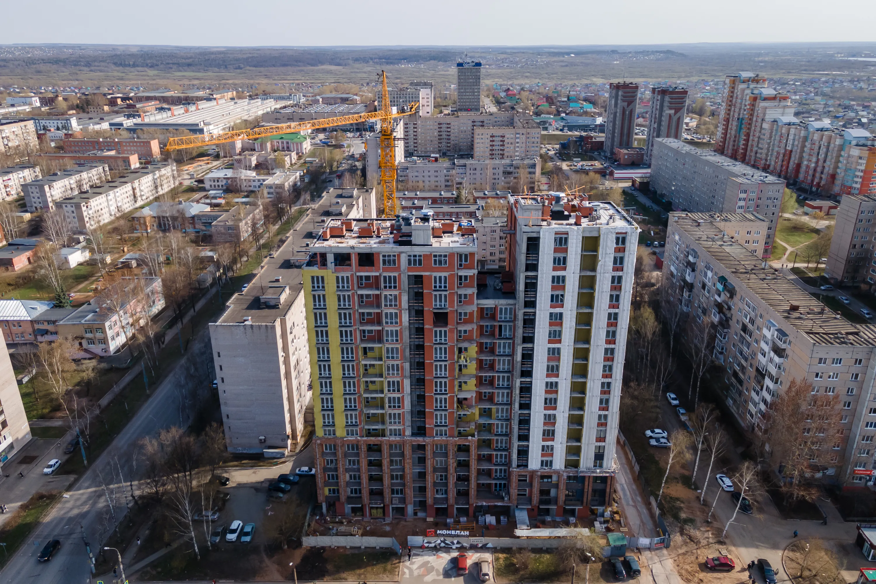 ЖК Дом большого города Монблан ход строительства