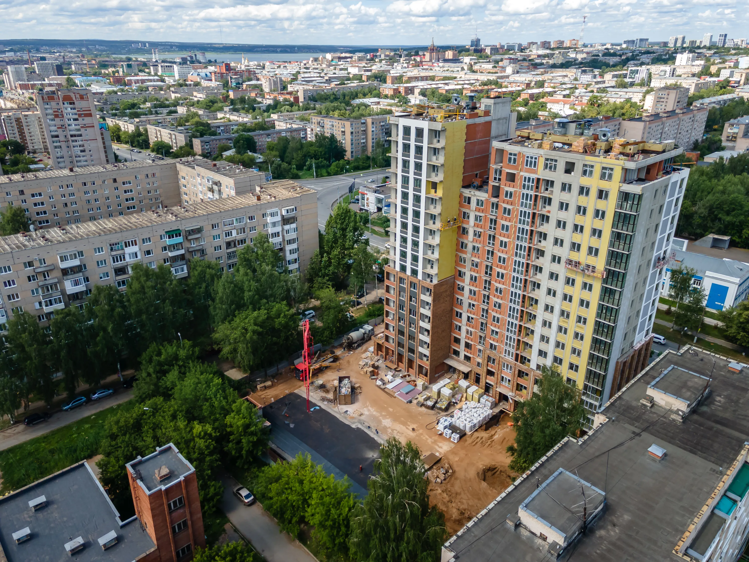 ЖК Дом большого города Монблан ход строительства