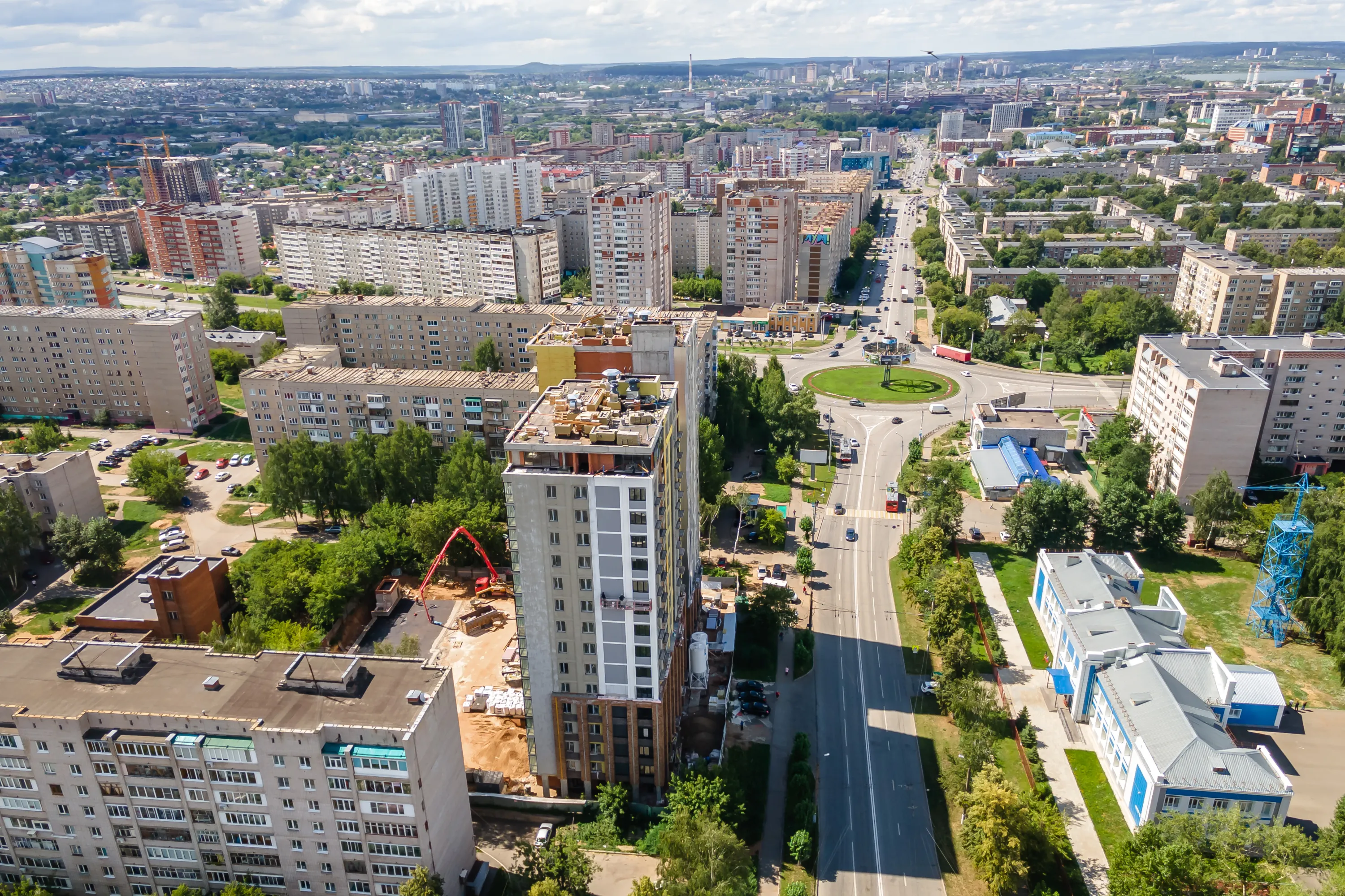 ЖК Дом большого города Монблан ход строительства