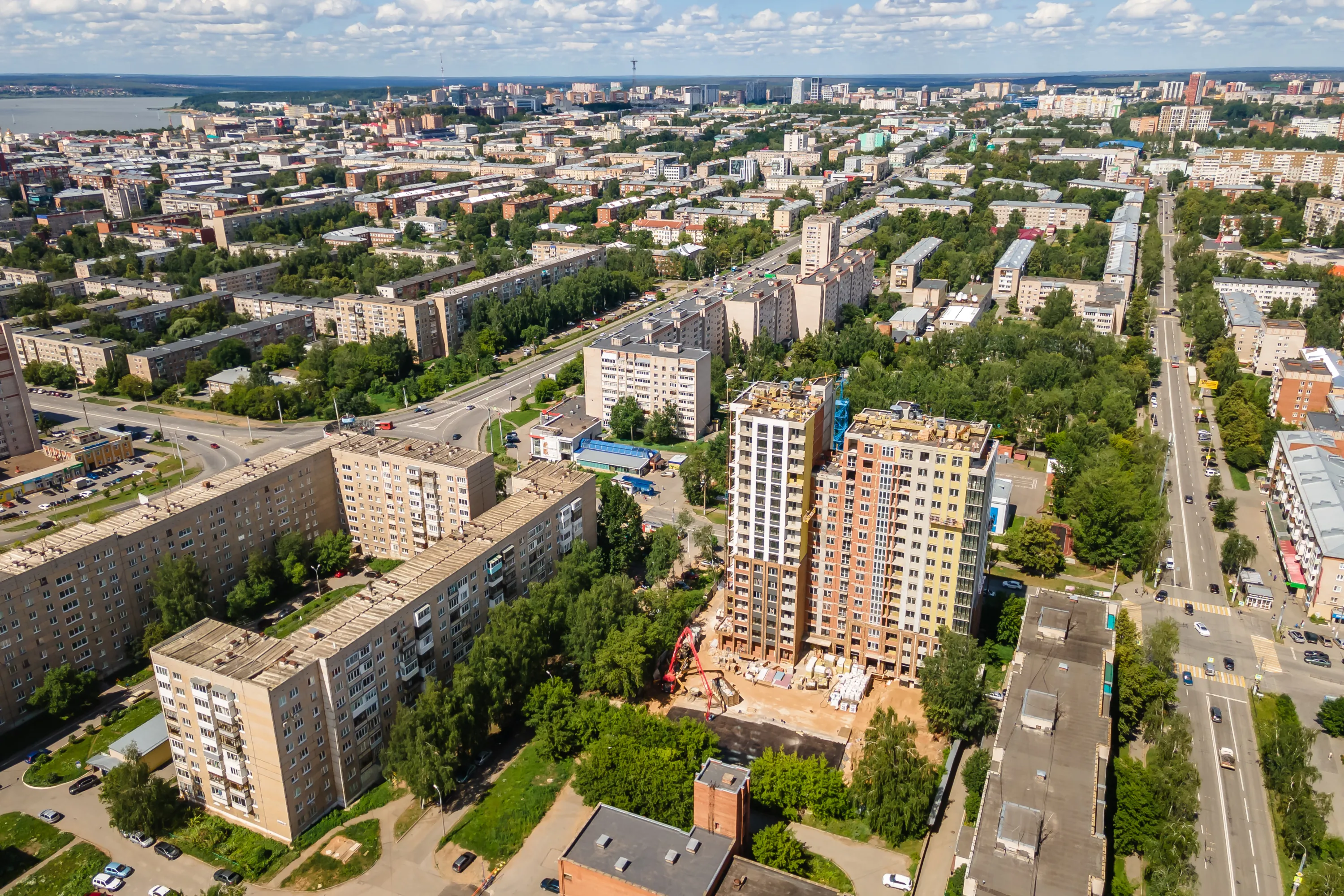 ЖК Дом большого города Монблан ход строительства