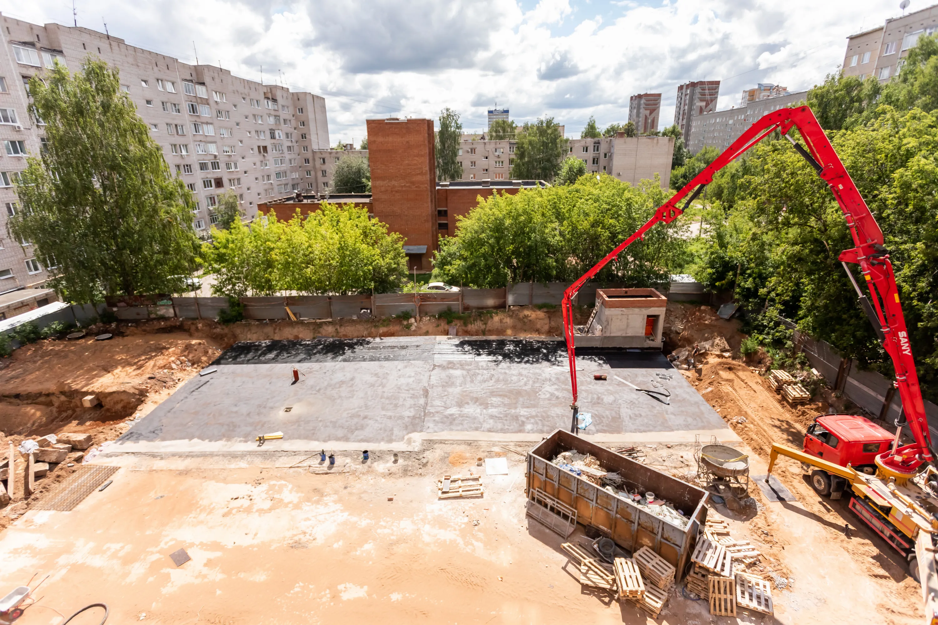 ЖК Дом большого города Монблан ход строительства