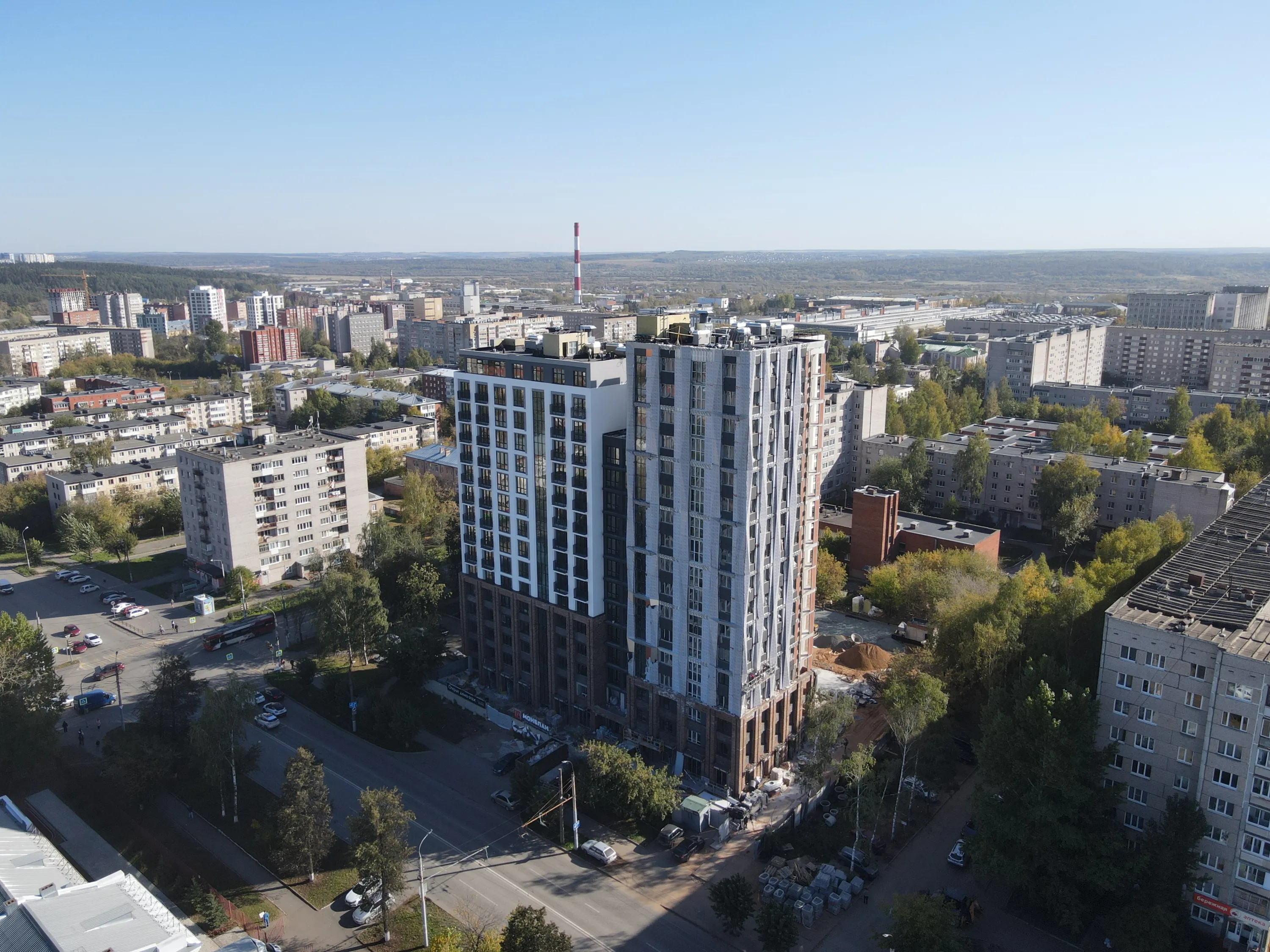 ЖК Дом большого города Монблан ход строительства