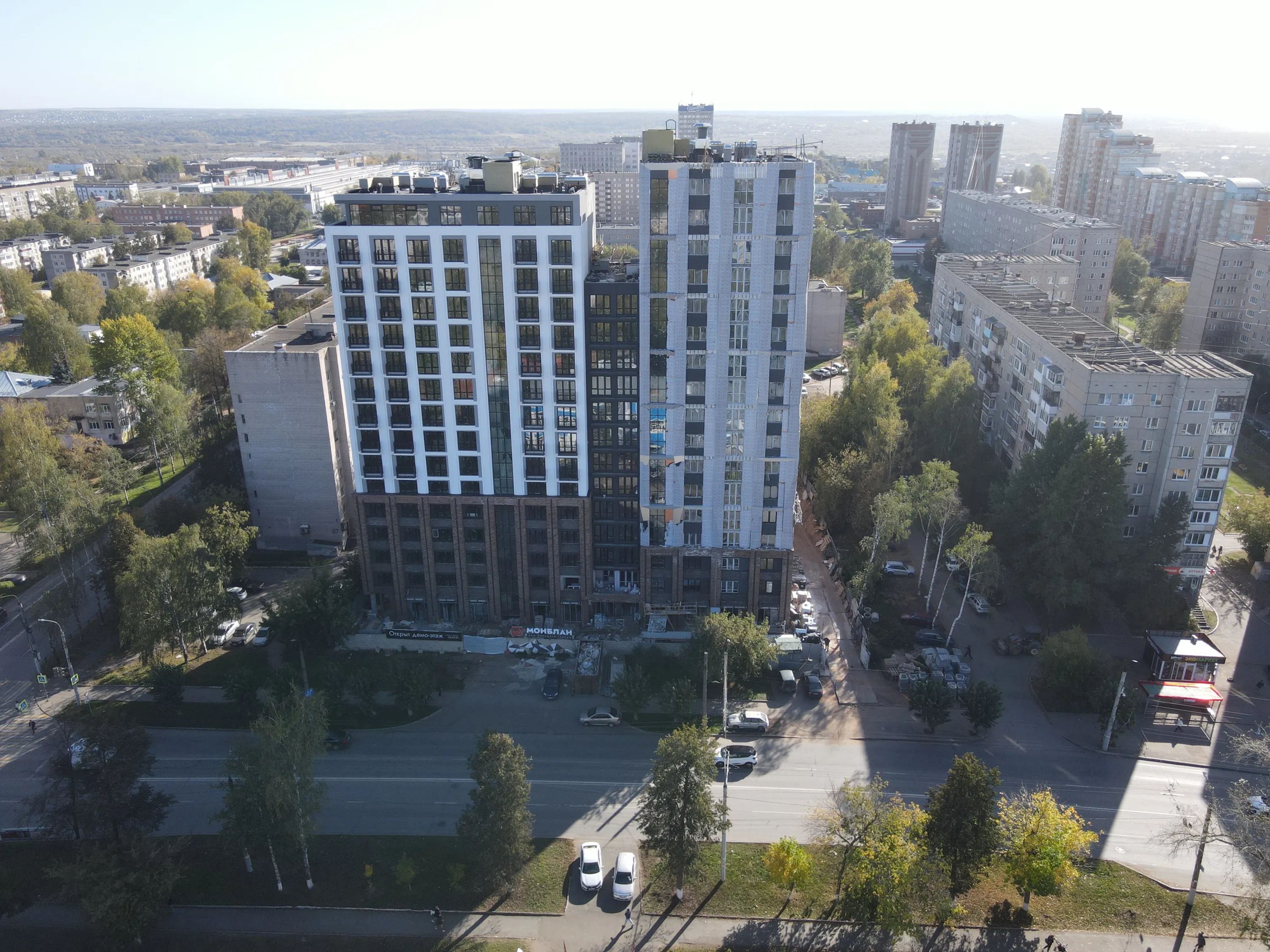 ЖК Дом большого города Монблан ход строительства