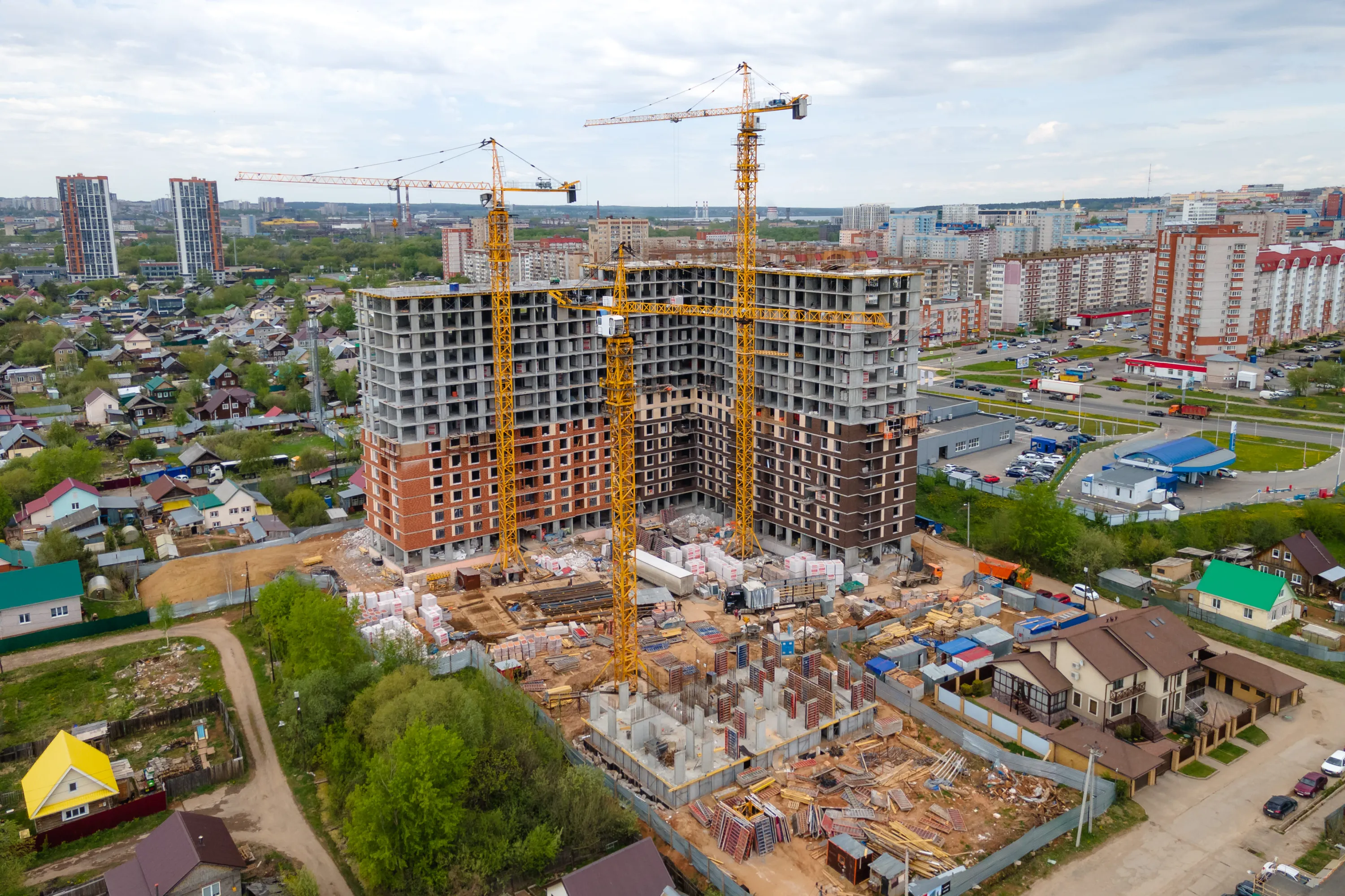 ЖК Леонов. Второй дом квартала героев ход строительства