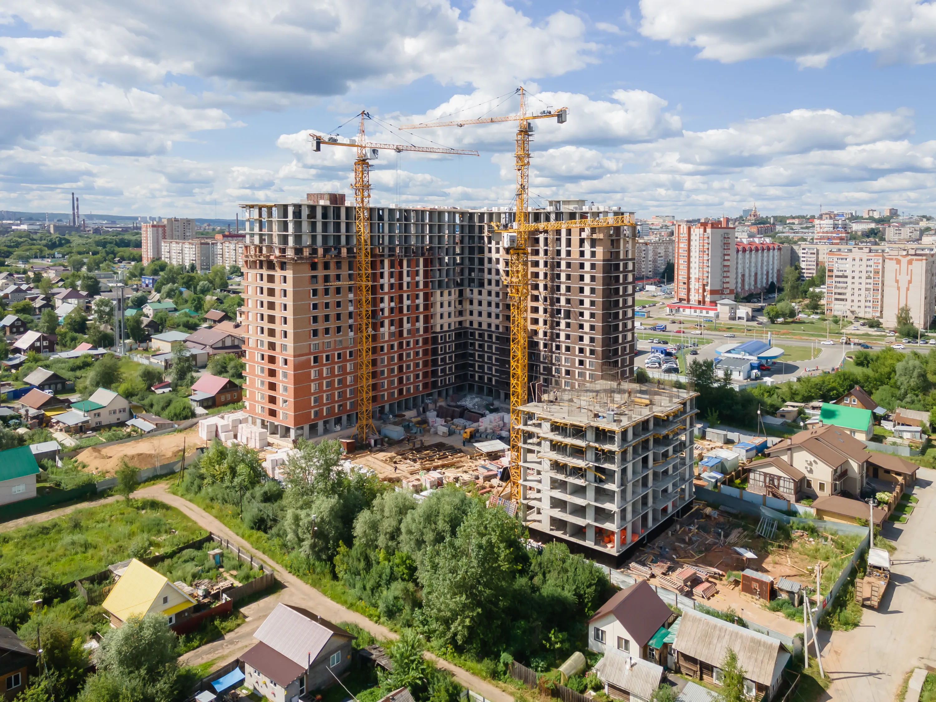 ЖК Леонов. Второй дом квартала героев ход строительства