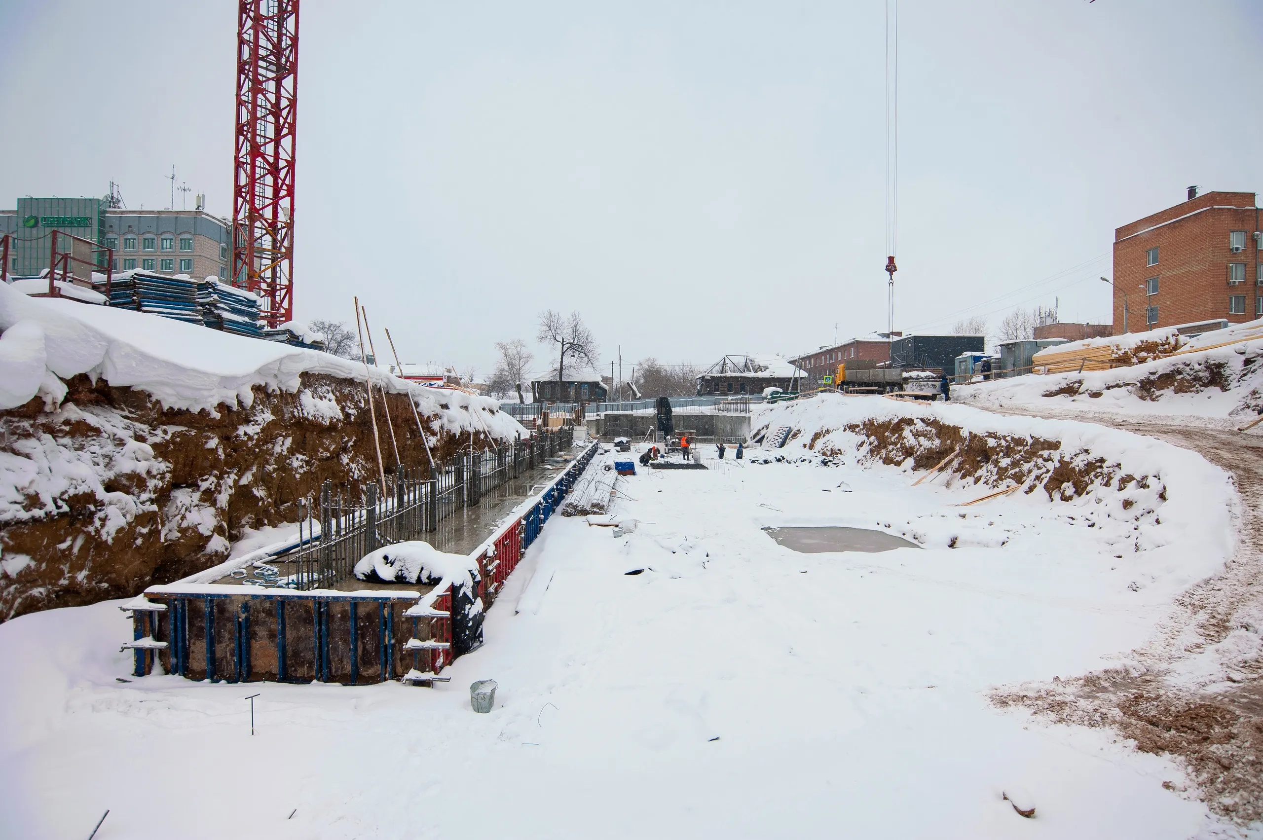 ЖК Первый дом на Красной ход строительства