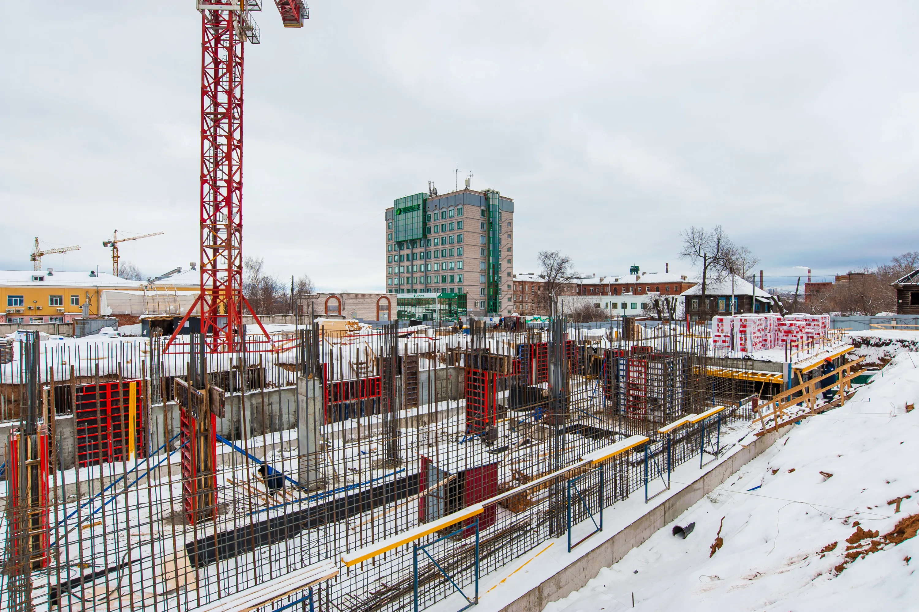 ЖК Первый дом на Красной ход строительства