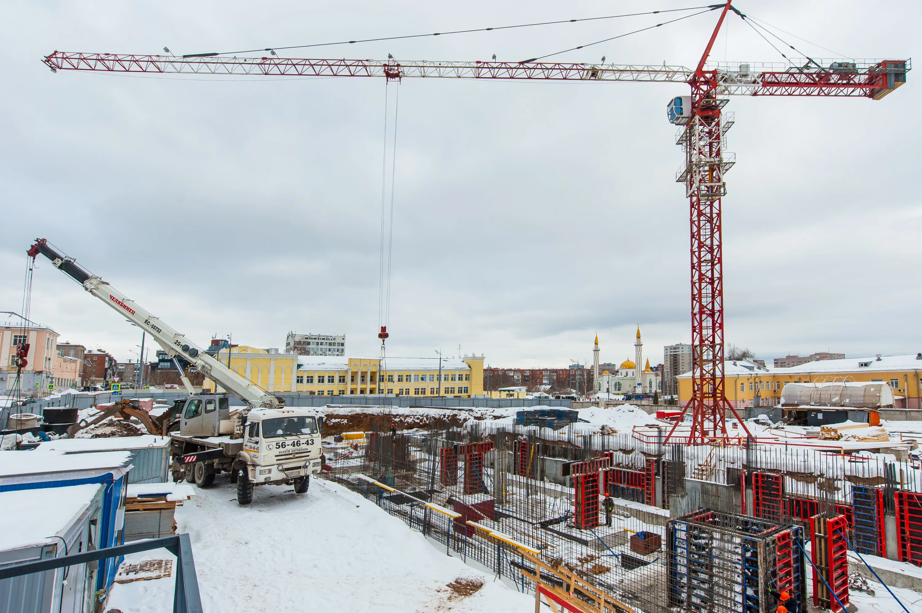 ЖК Первый дом на Красной ход строительства