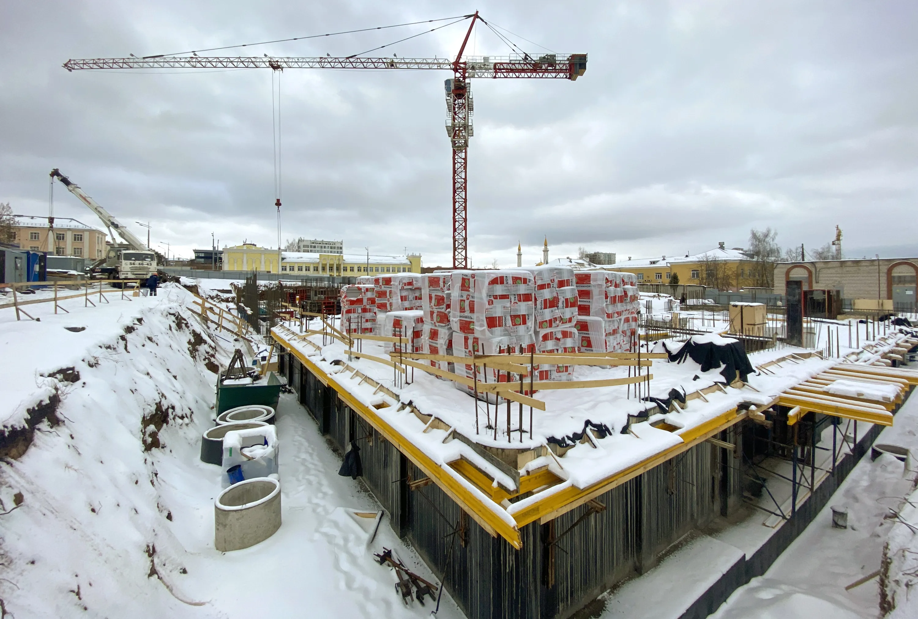 ЖК Первый дом на Красной ход строительства