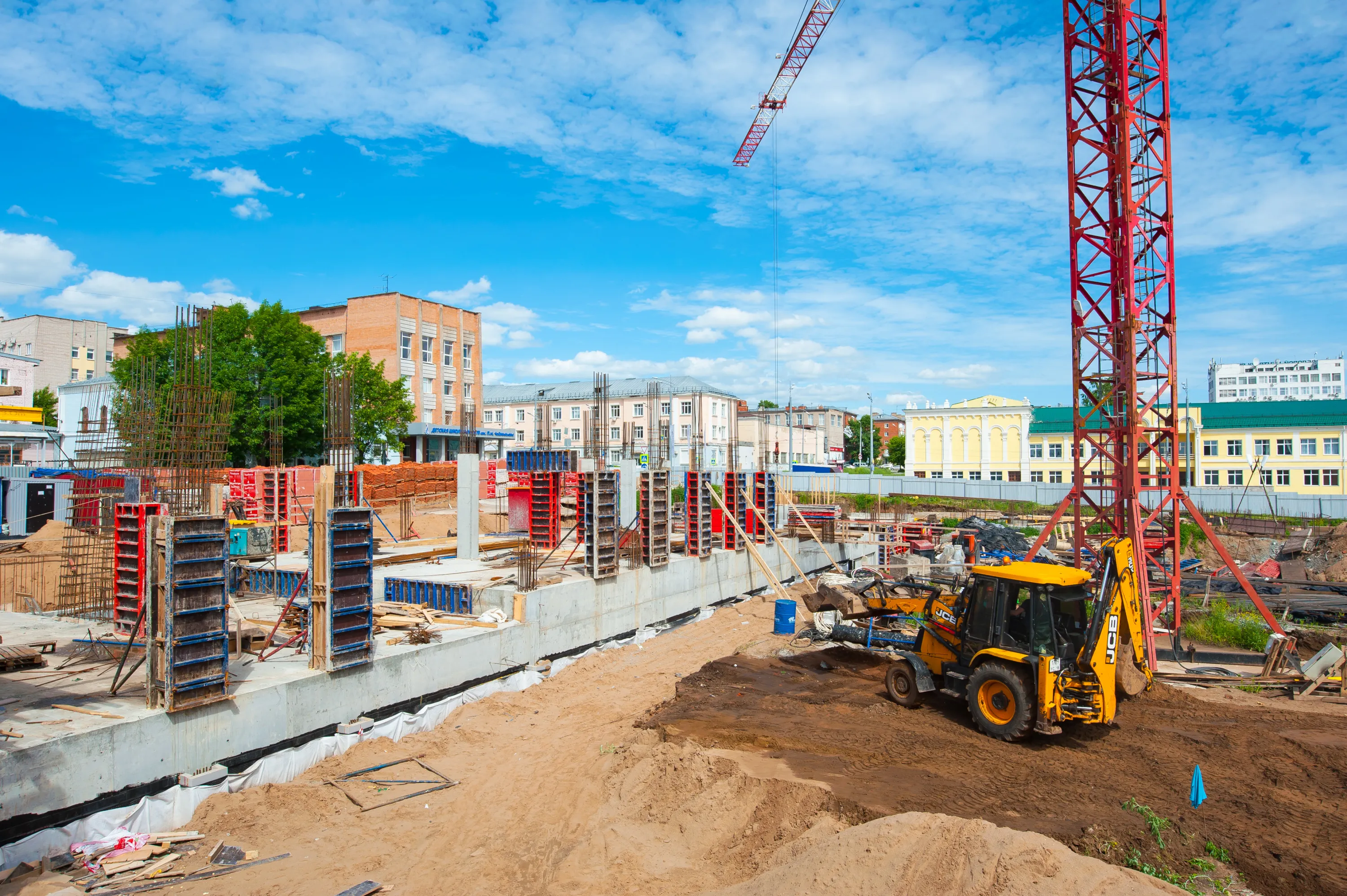 ЖК Первый дом на Красной ход строительства