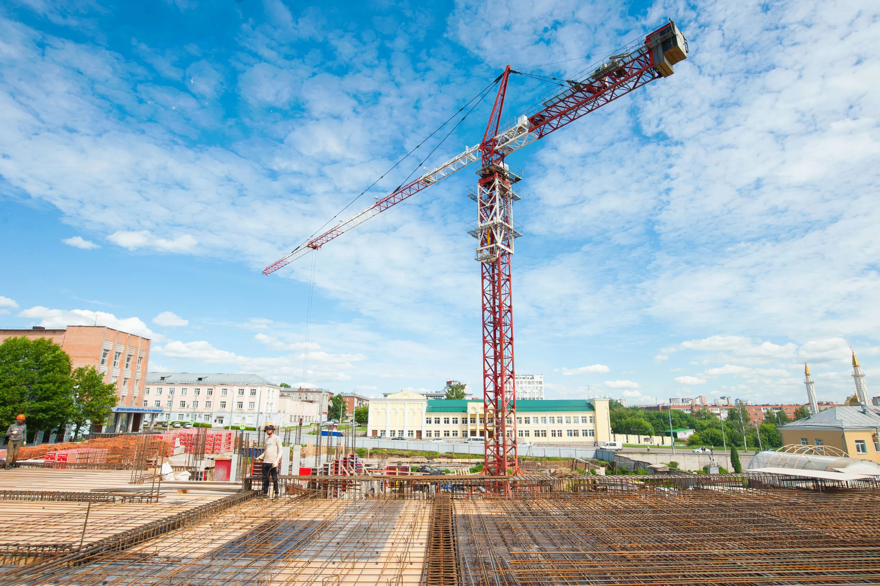 ЖК Первый дом на Красной ход строительства