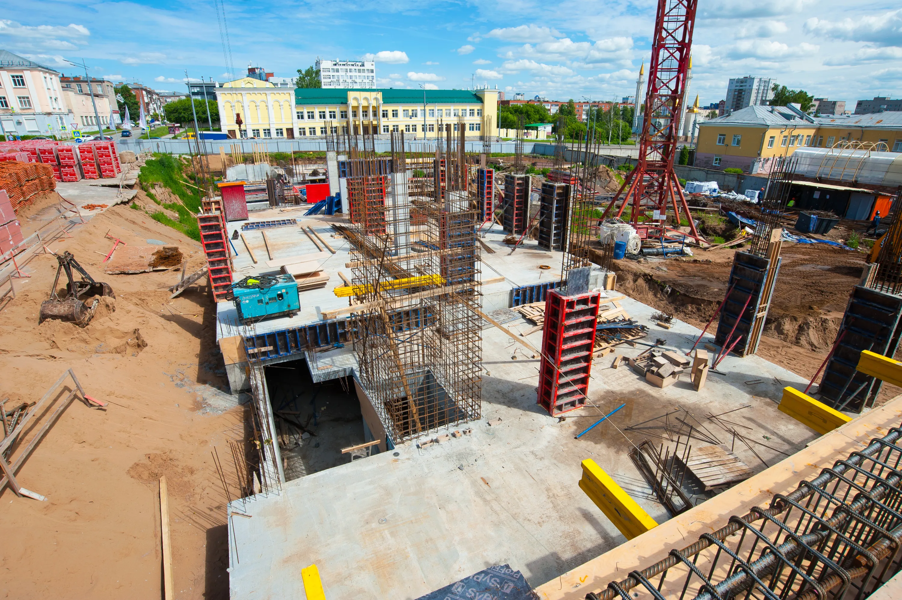 ЖК Первый дом на Красной ход строительства