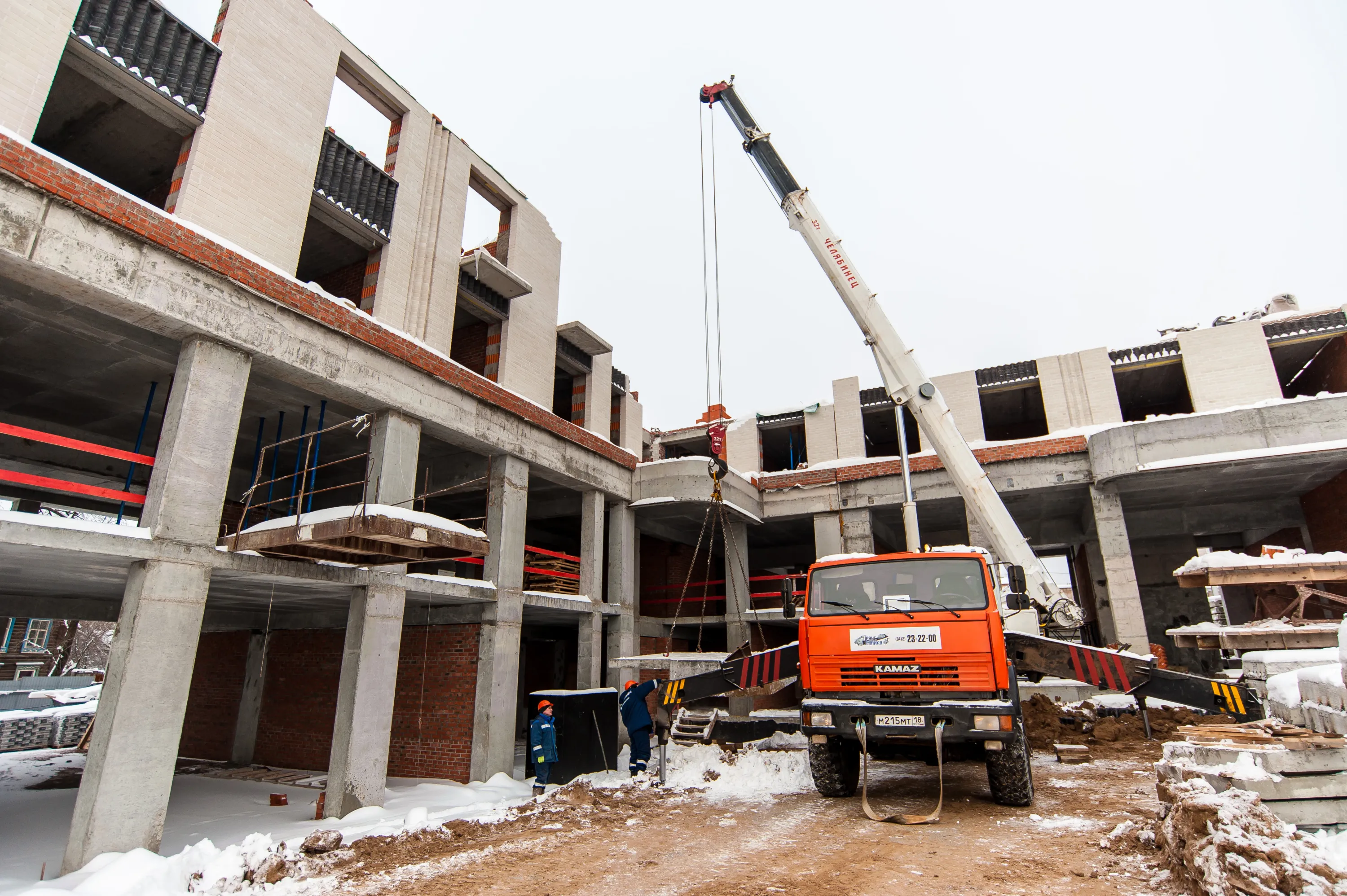 ЖК Первый дом на Красной ход строительства