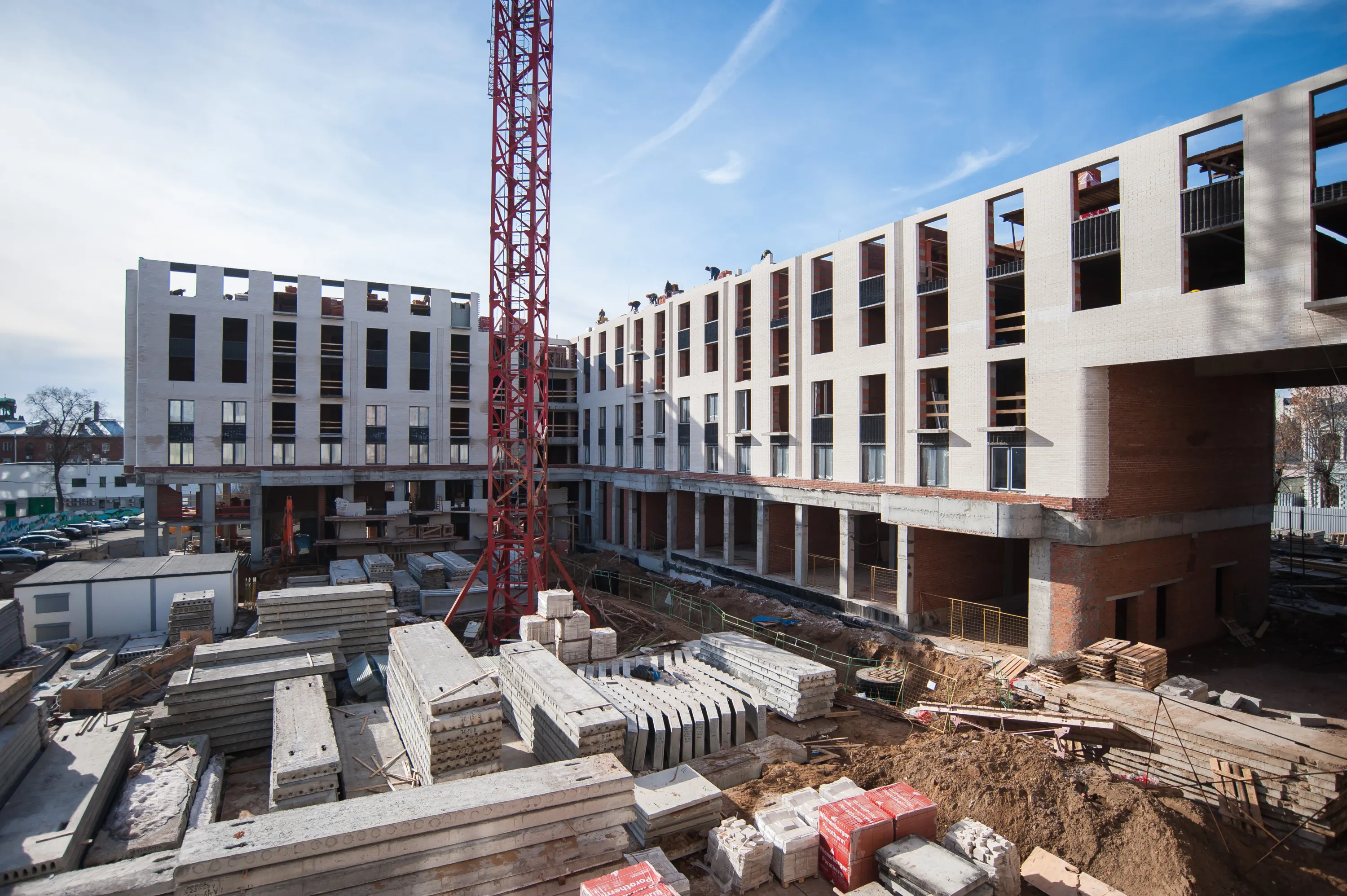 ЖК Первый дом на Красной ход строительства