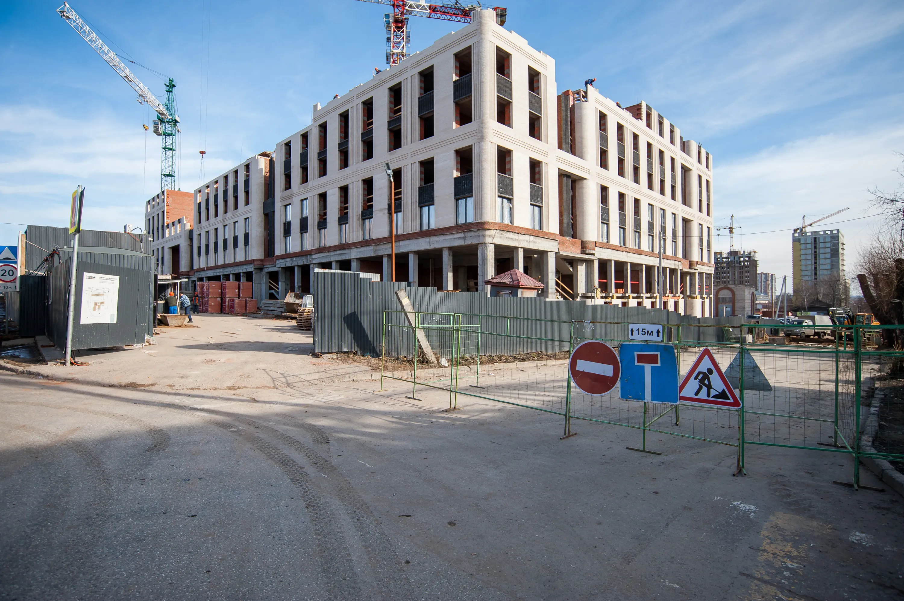 ЖК Первый дом на Красной ход строительства