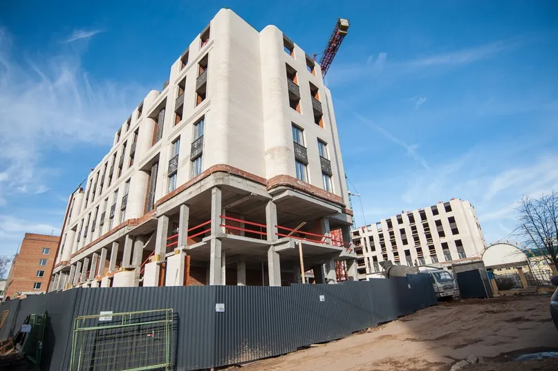 ЖК Первый дом на Красной ход строительства