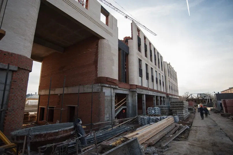 ЖК Первый дом на Красной ход строительства