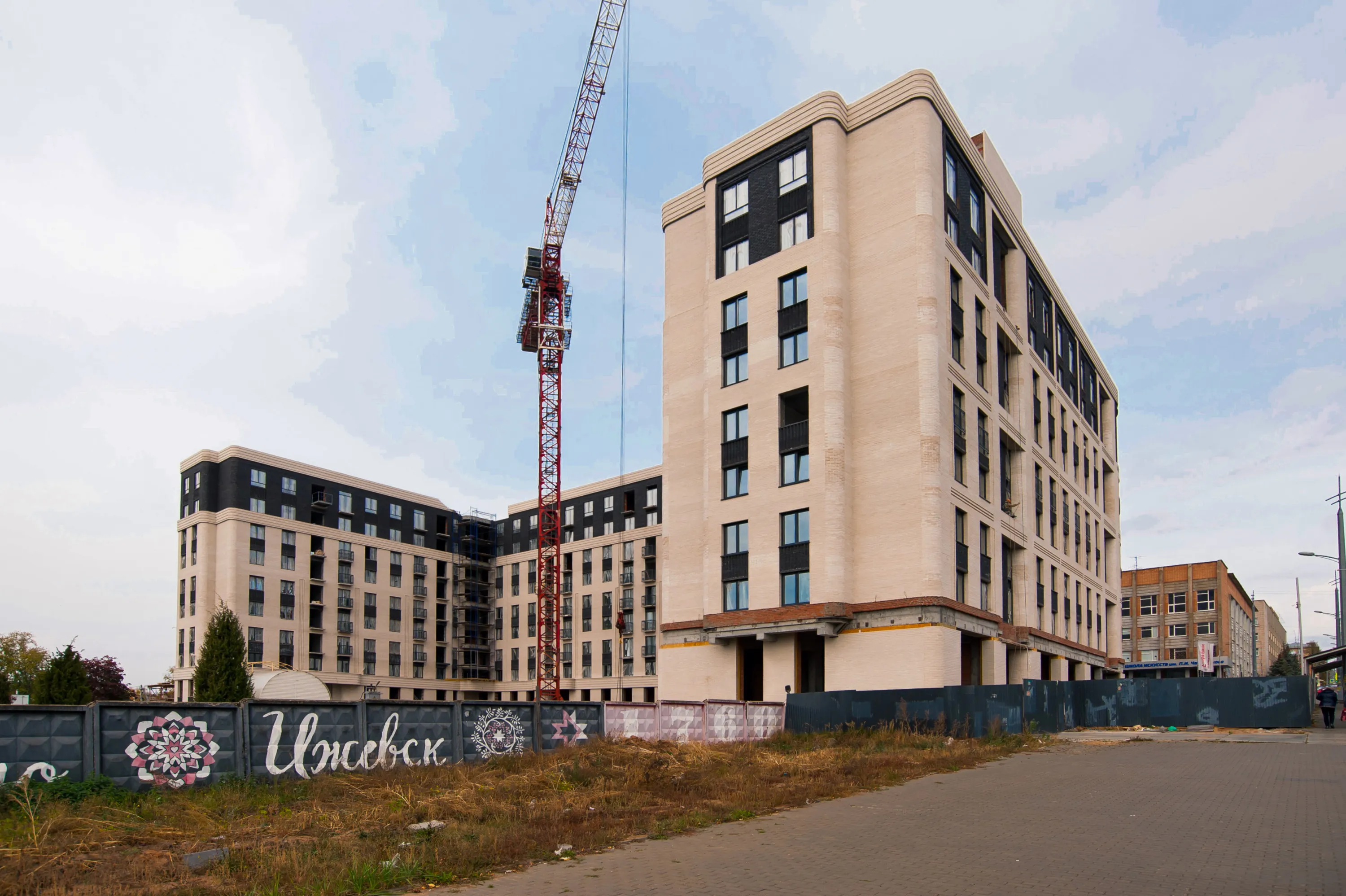 ЖК Первый дом на Красной ход строительства