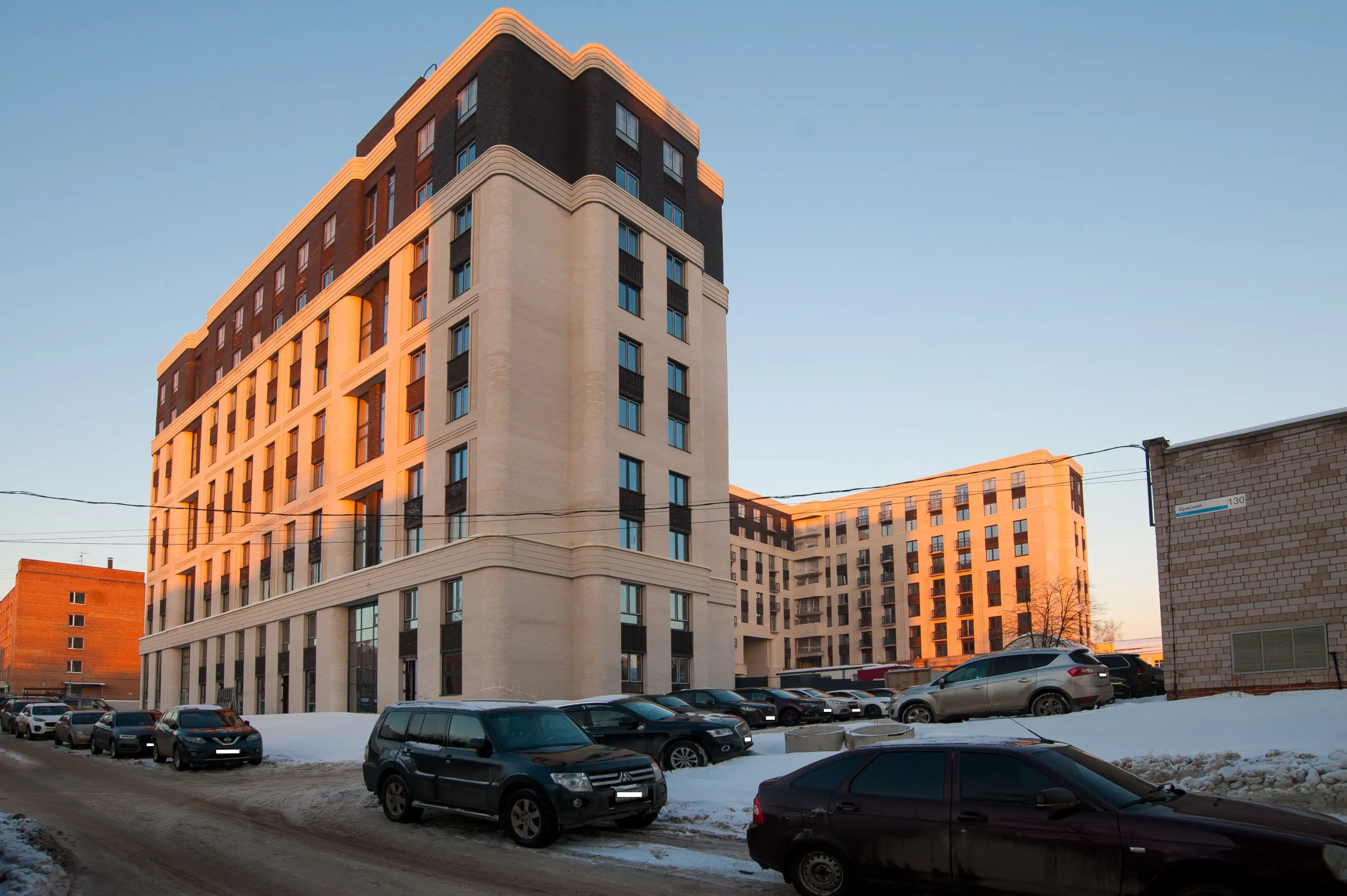 ЖК Первый дом на Красной ход строительства