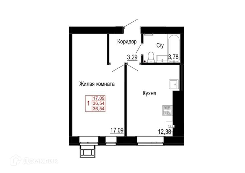 Фото квартиры в ЖК Кварталы