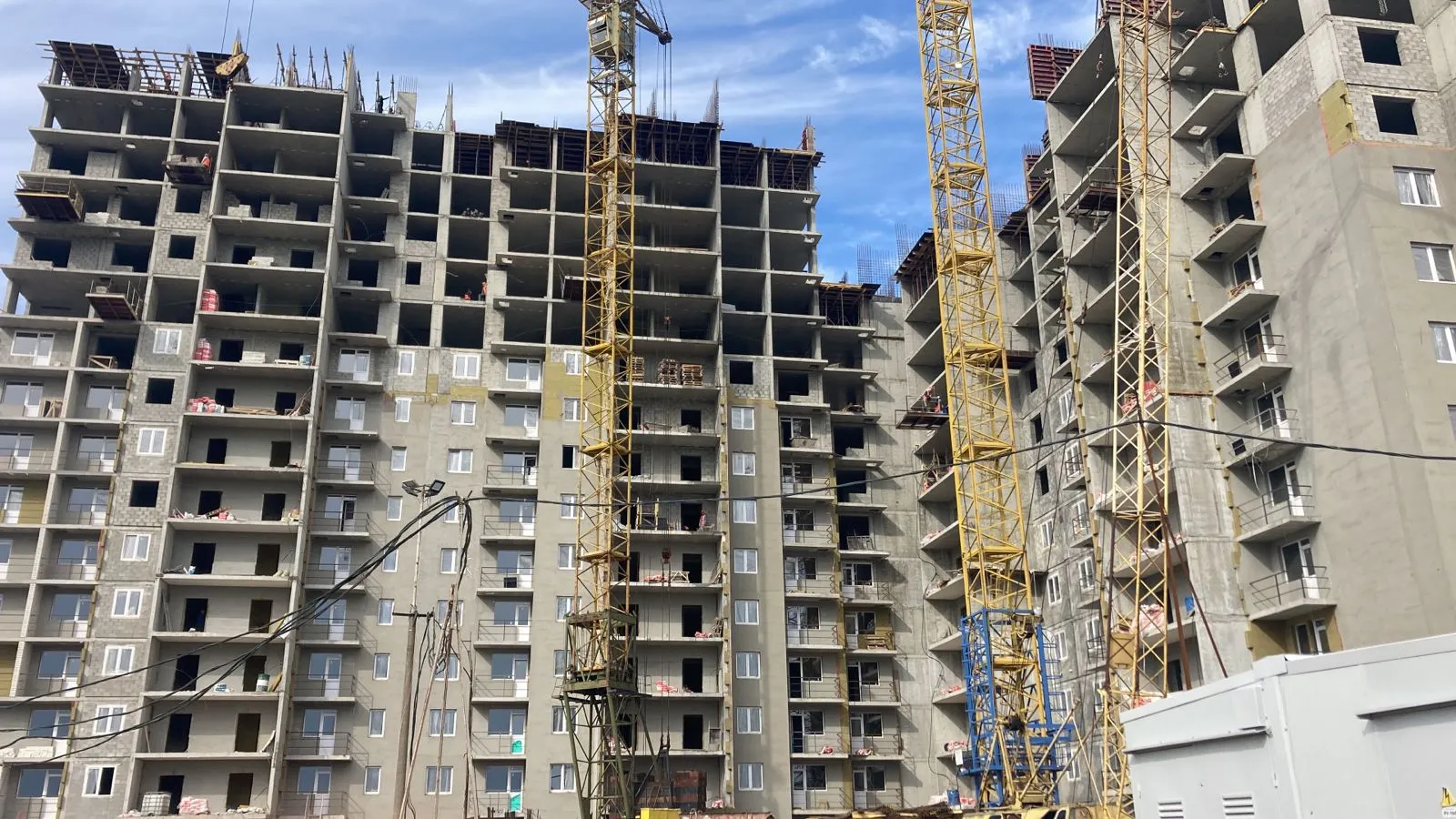 ЖК Акварель ход строительства