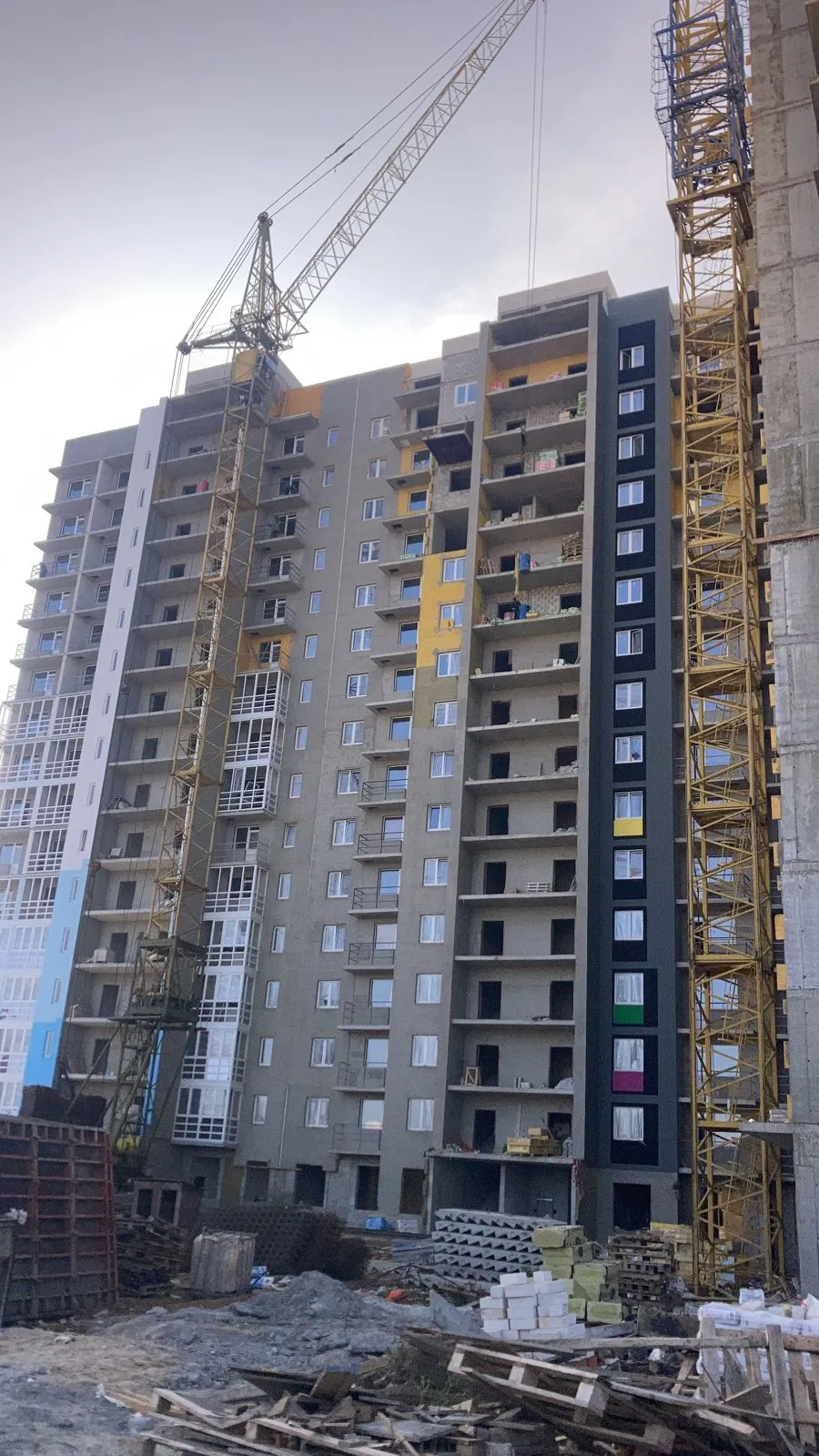 ЖК Акварель ход строительства