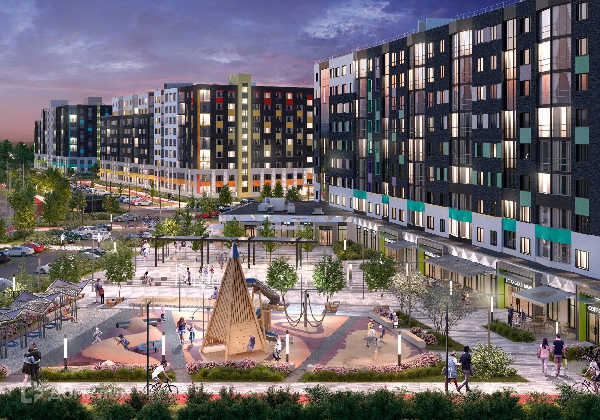 Фото квартиры в ЖК "Ultragrad (Ультраград)"