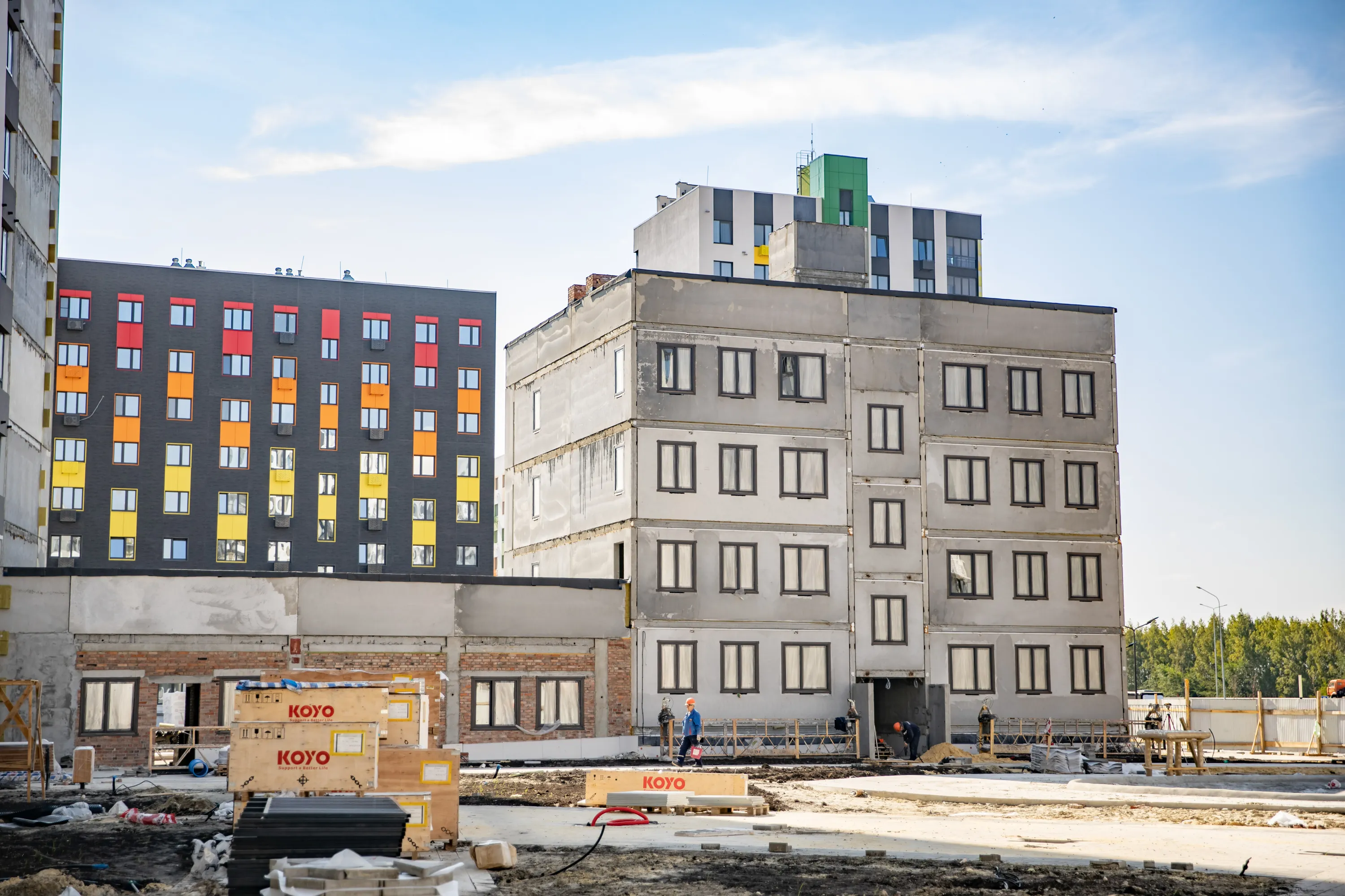 ЖК "Ultragrad (Ультраград)" ход строительства