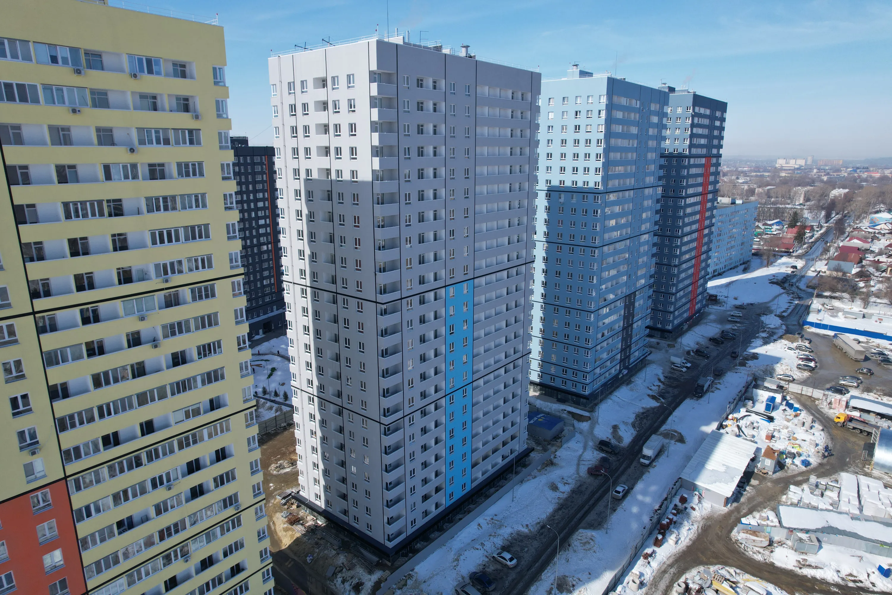 ЖК Микрорайон "Новая Жизнь" ход строительства