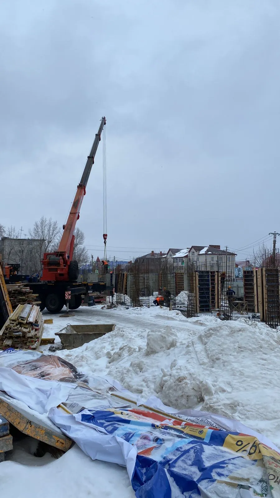 ЖК "Заря" ход строительства