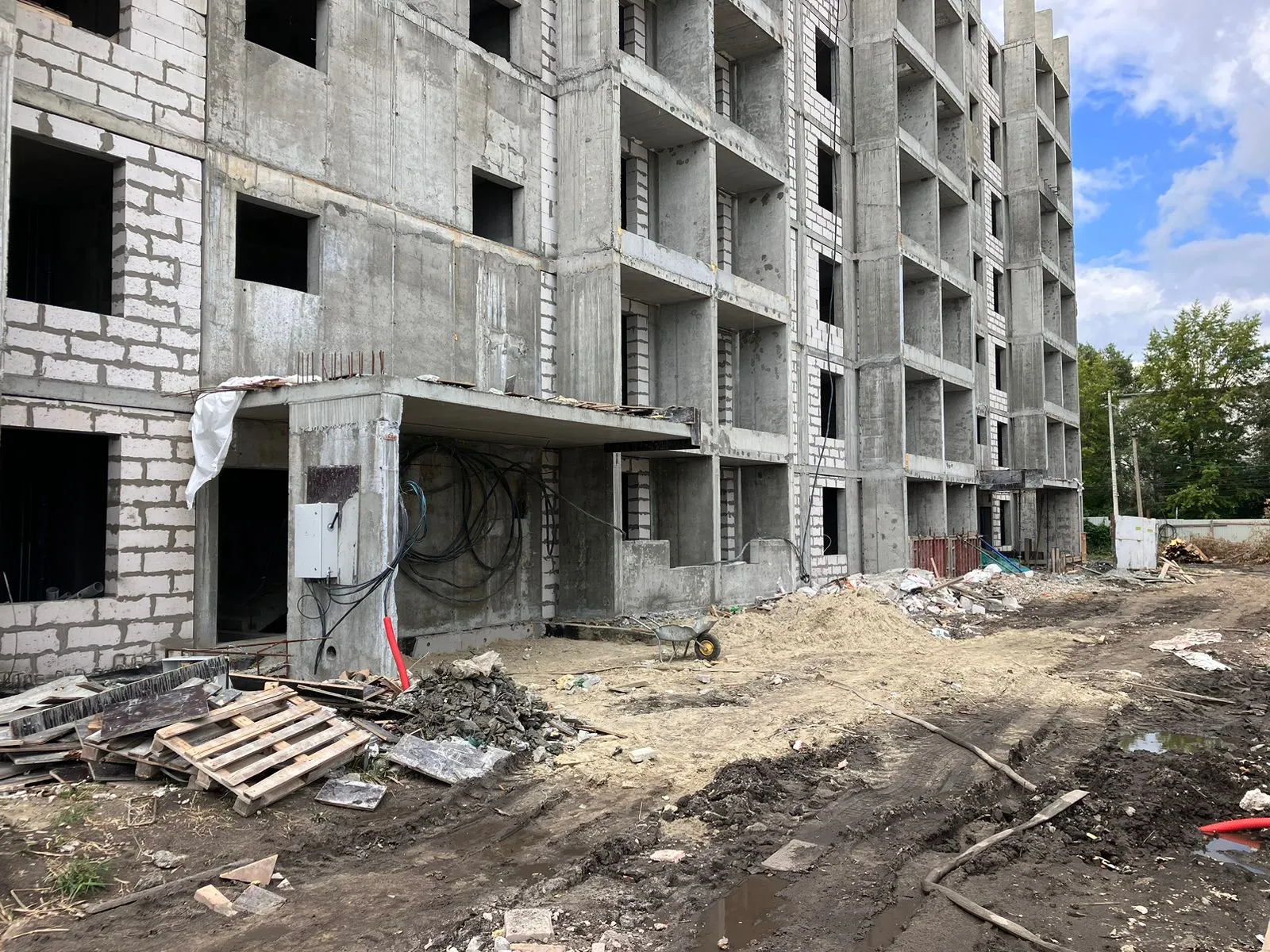 ЖК "Заря" ход строительства