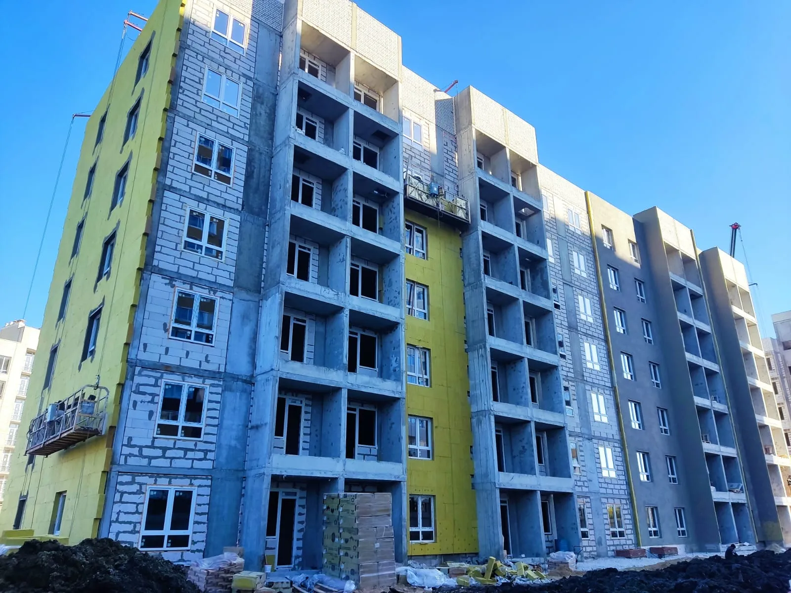 ЖК "Заря" ход строительства