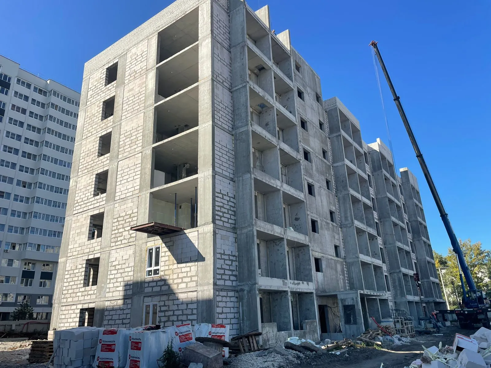 ЖК "Заря" ход строительства