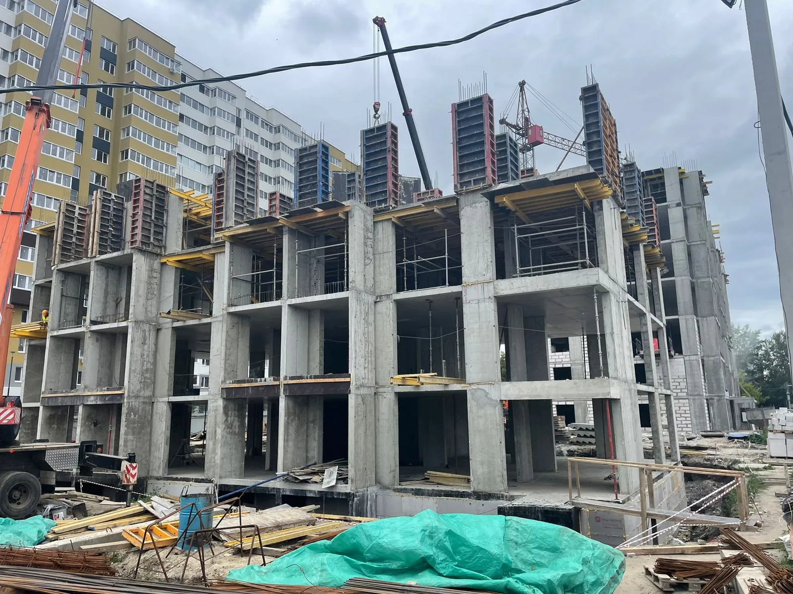 ЖК "Заря" ход строительства