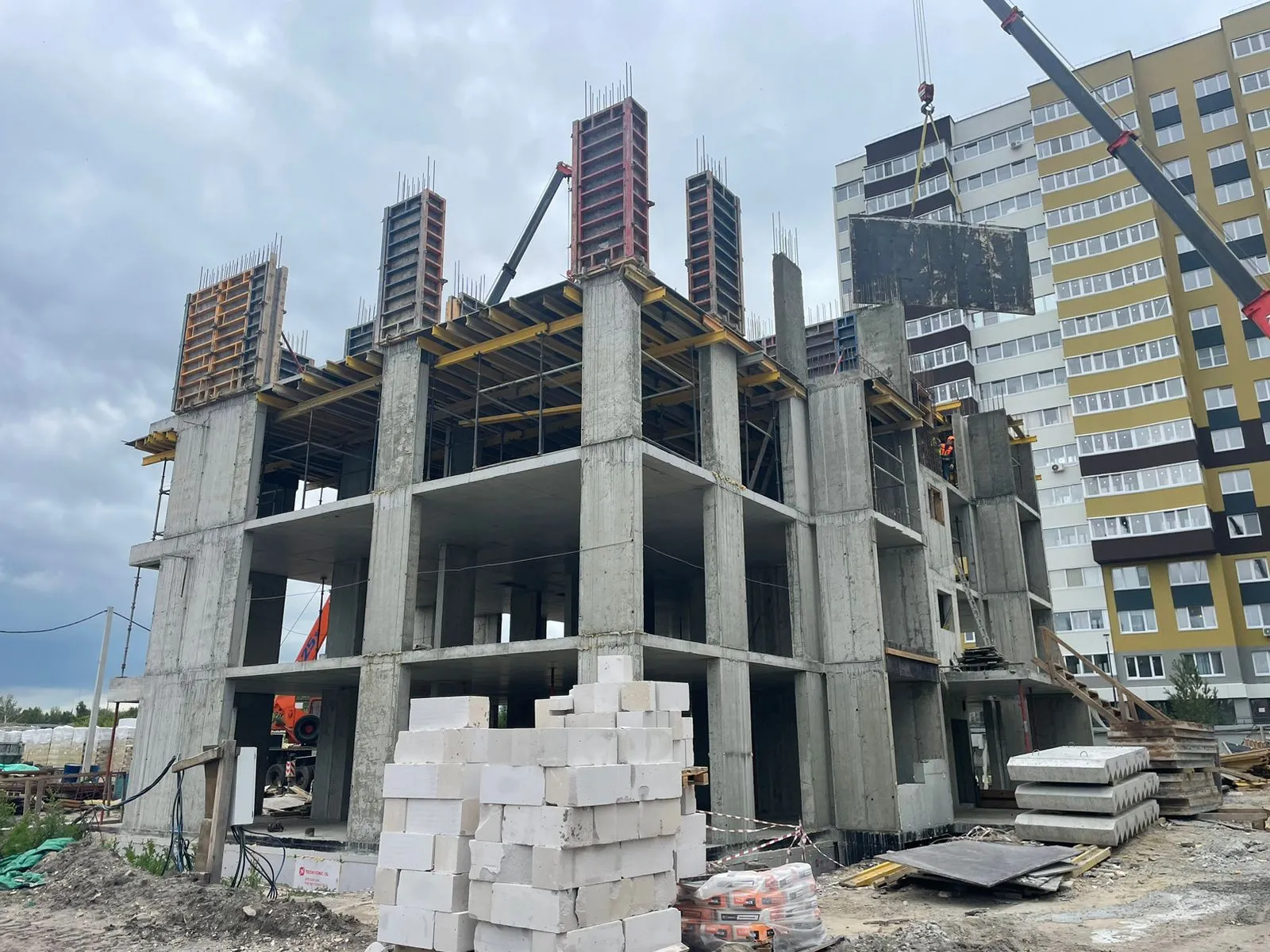 ЖК "Заря" ход строительства