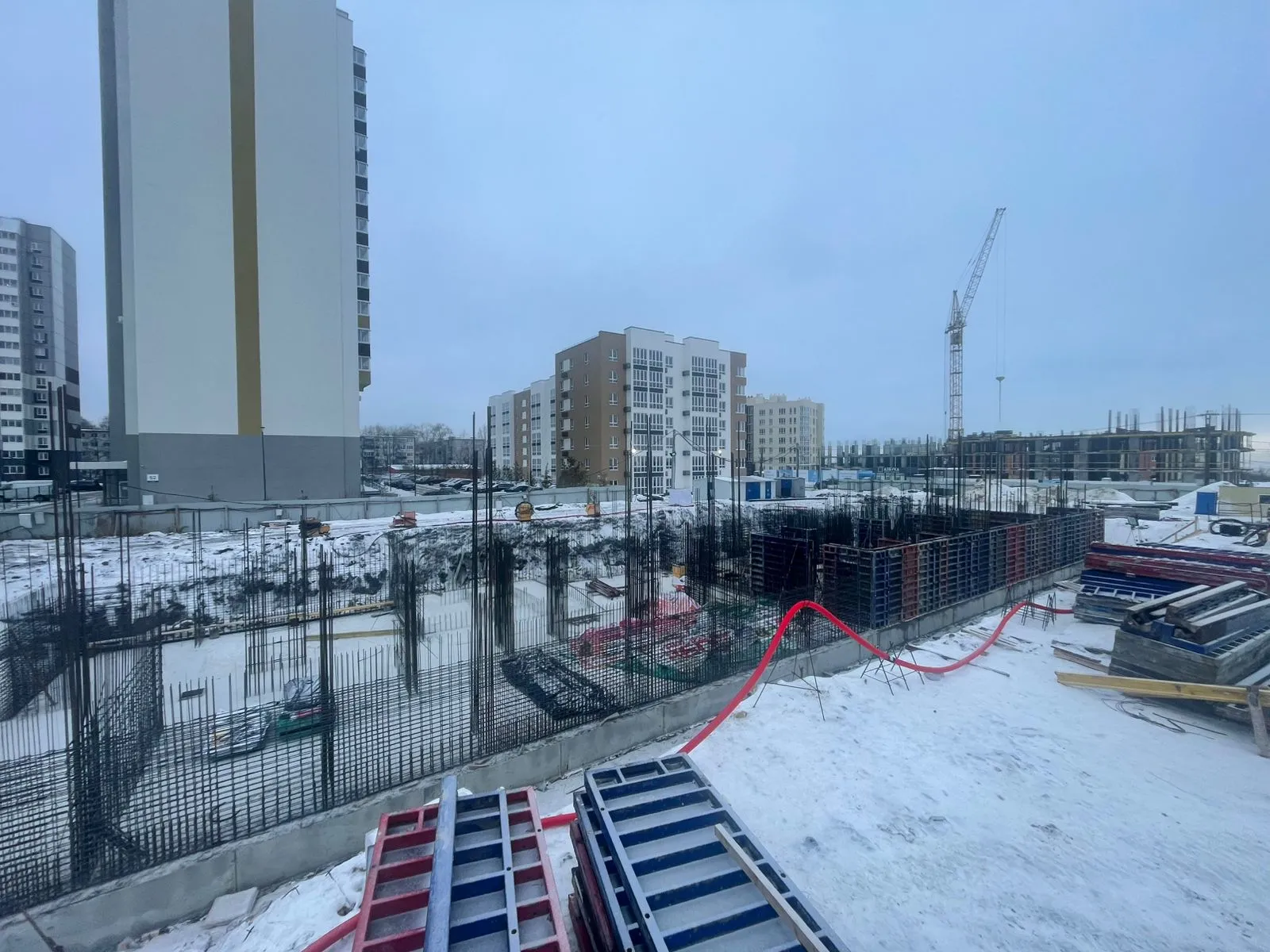 ЖК "Заря" ход строительства