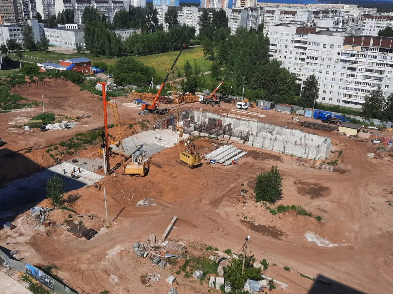 ЖК "Атмосфера" ход строительства