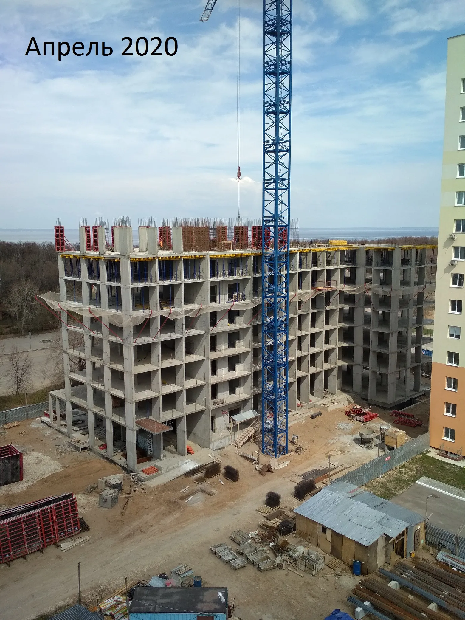 ЖК ПРИБРЕЖНЫЙ ход строительства