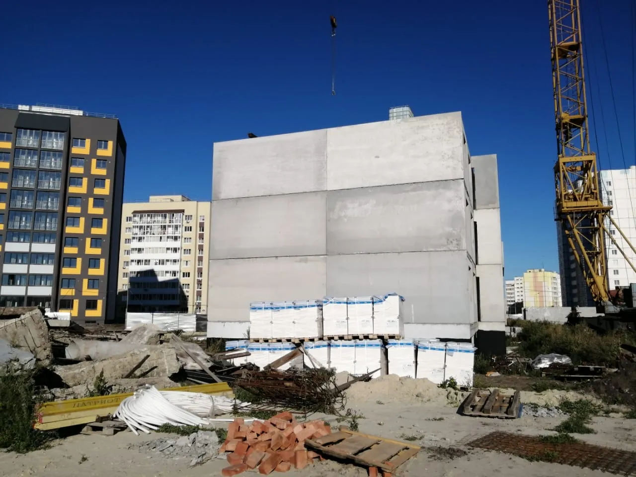 ЖК "Европа" ход строительства