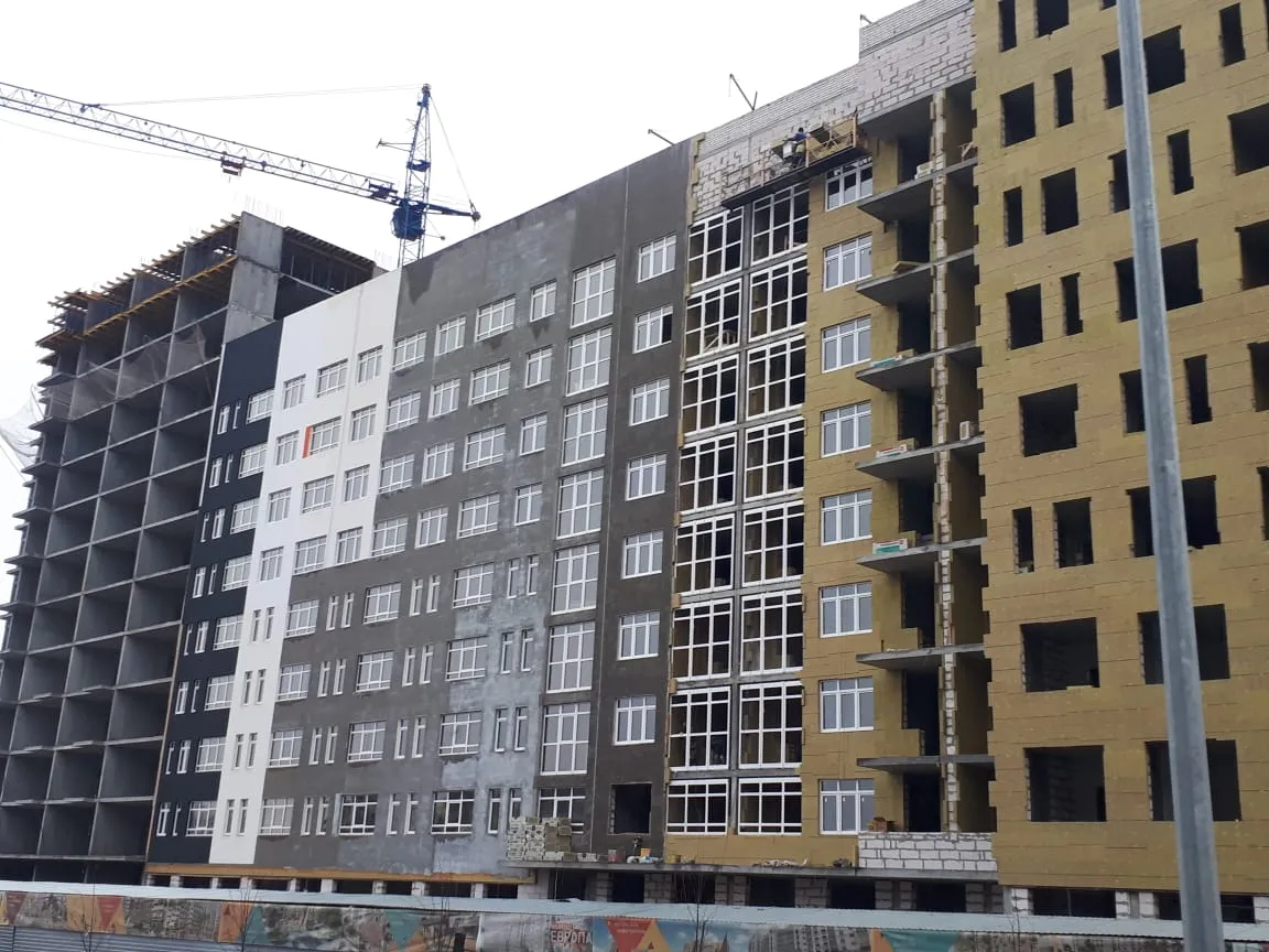 ЖК "Европа" ход строительства
