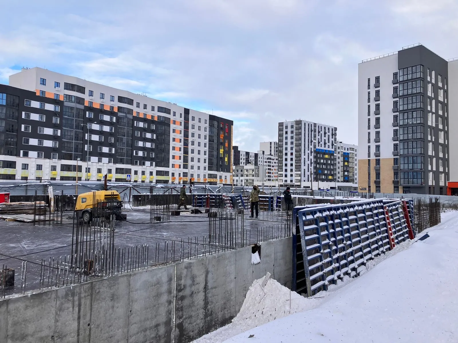 ЖК "Европа" ход строительства