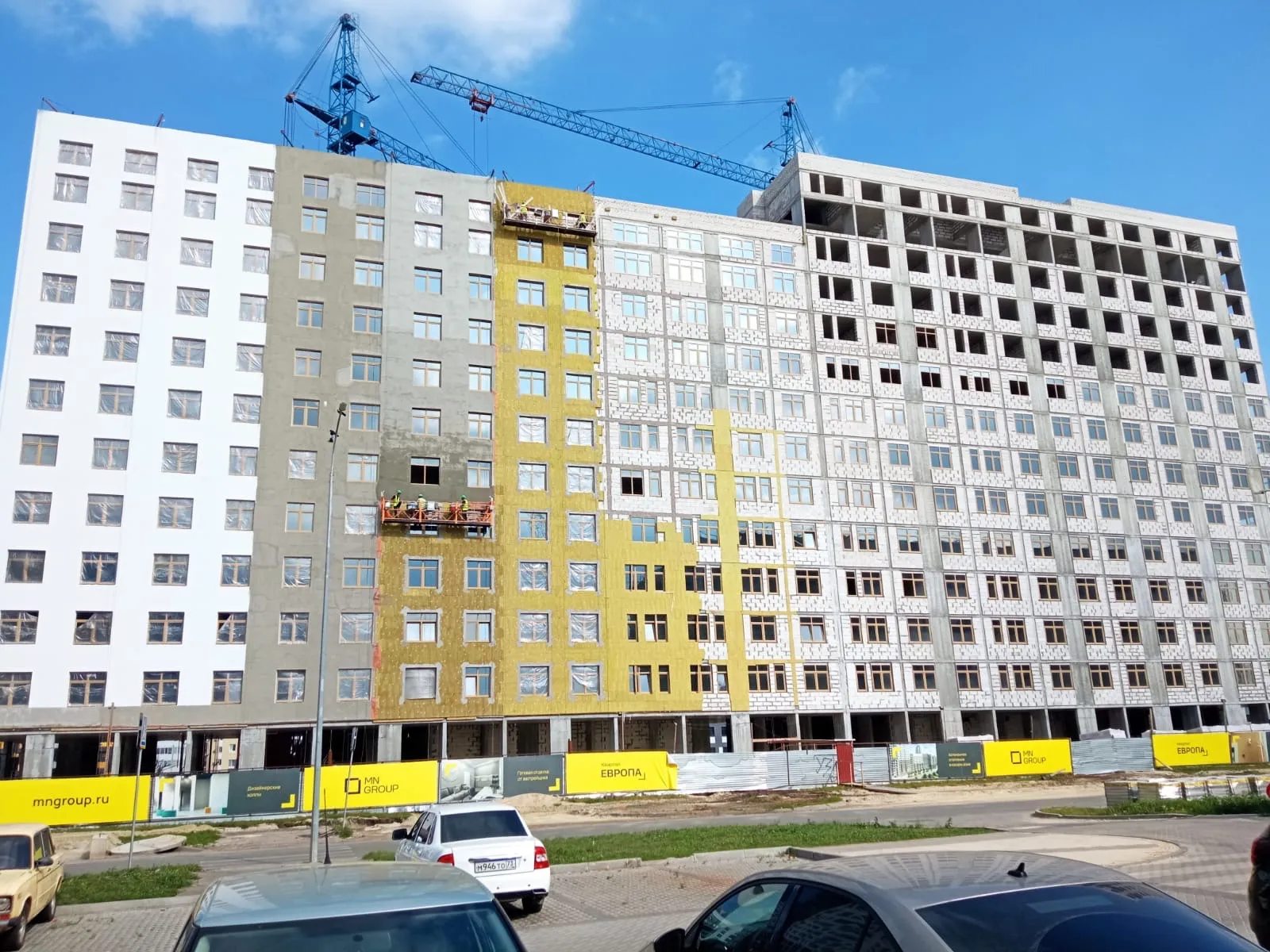 ЖК "Европа" ход строительства