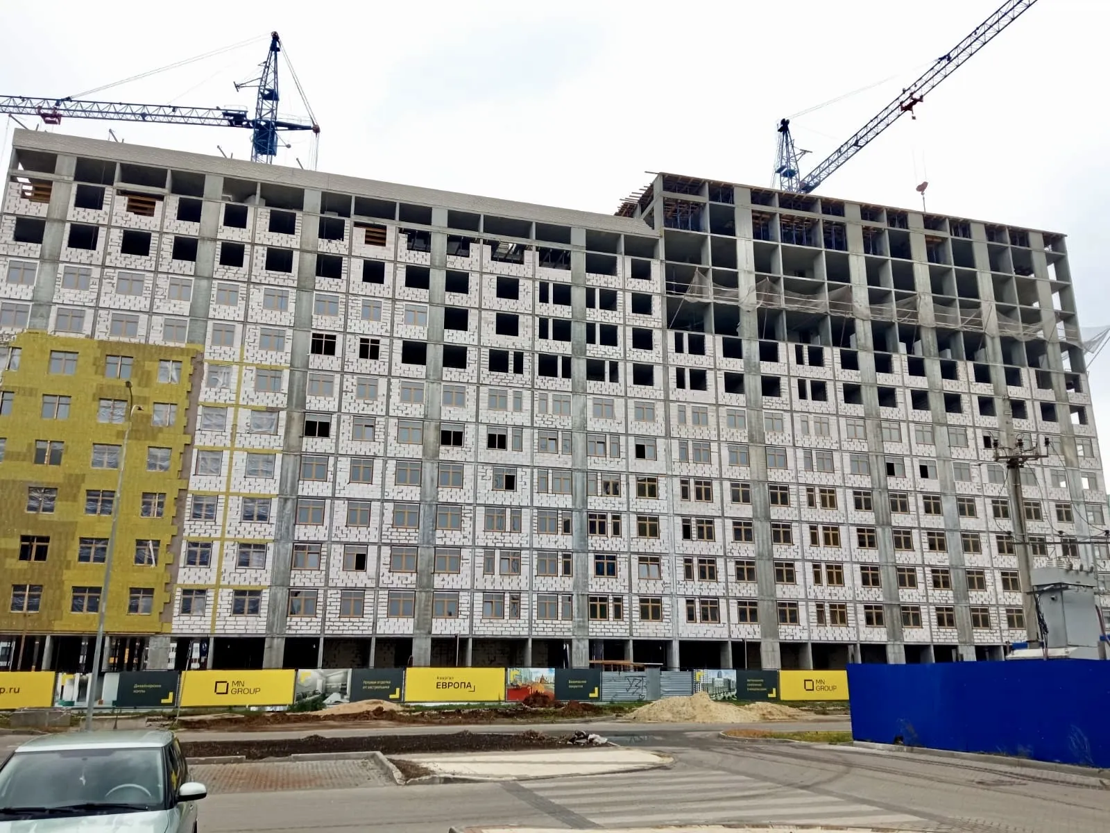 ЖК "Европа" ход строительства