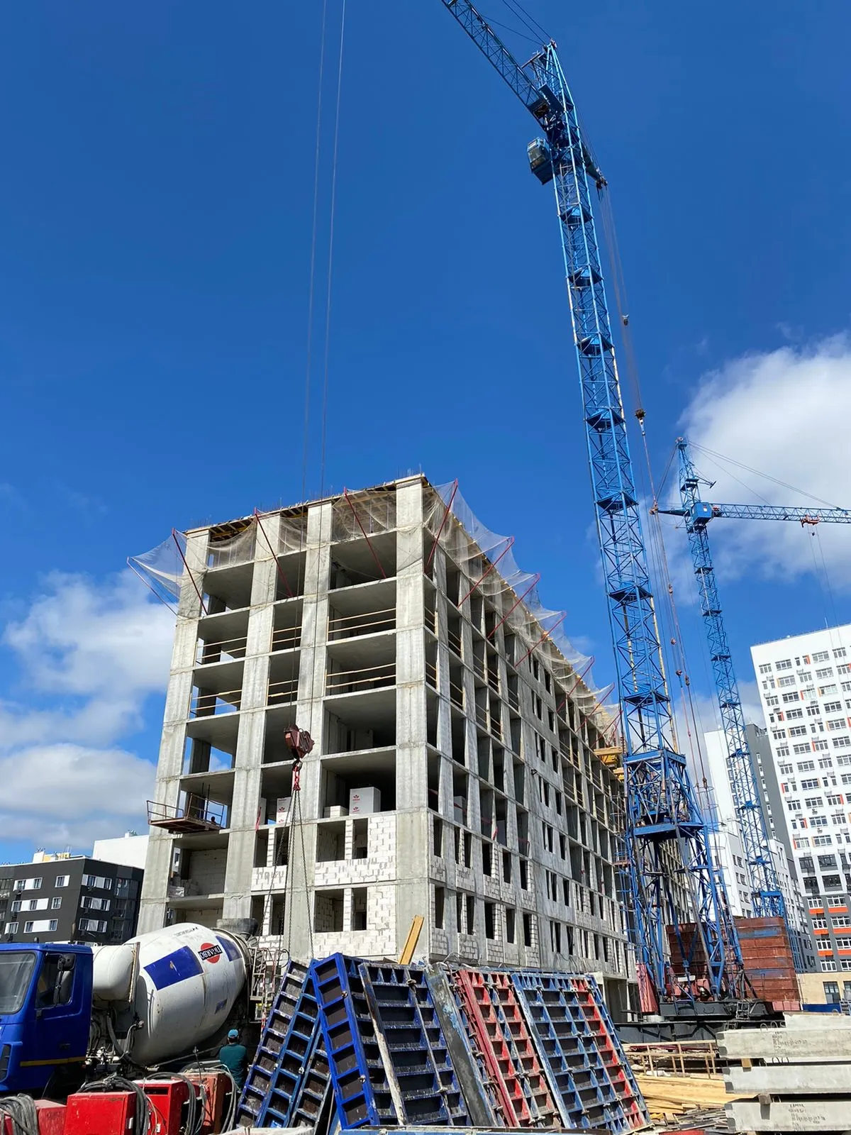 ЖК "Европа" ход строительства