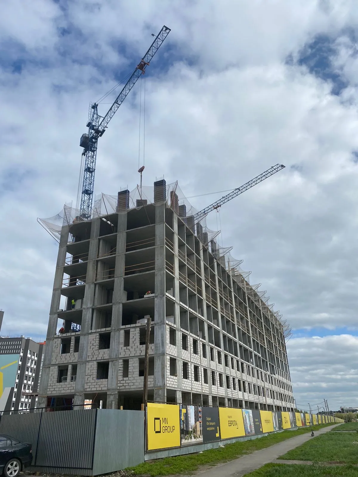 ЖК "Европа" ход строительства